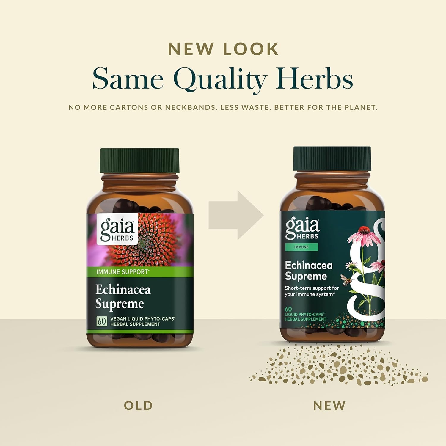 Gaia Herbs Echinacea Supreme - Immune Support Supplement - Echinacea Purpurea & Angustifolia Blend to Support Immune System* - 60 Vegan Liquid Phyto-Caps (30 Servings) - Image 6