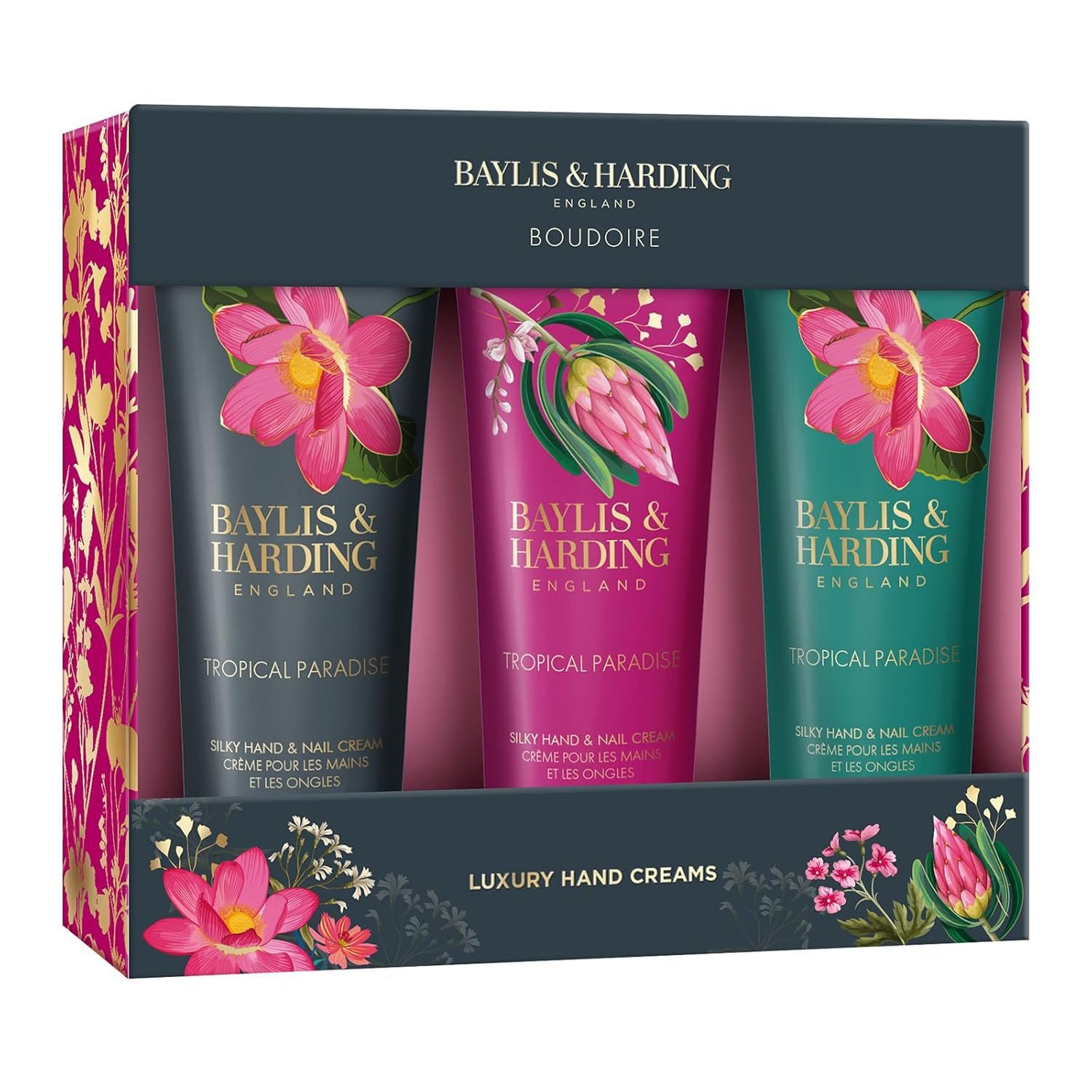 Baylis & Harding Boudoire Tropical Paradise Luxury Hand Care Gift Set For Women - Vegan Friendly - Image 8