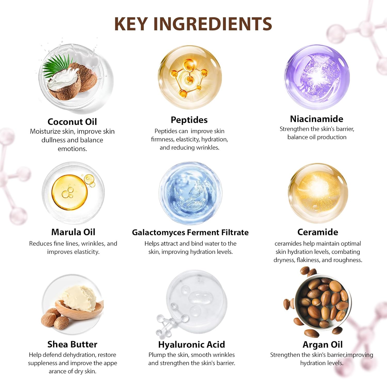 Mother's Day Gifts, Coconut 32 Pcs Facial Skin Care Kit, Home Spa & Self-Care Gifts Basket Set, Bath and Body Gifts for Women, Face Sheet Mask, Serum, Birthday, Christmas, Anniversary, Wife, Mom - Image 8