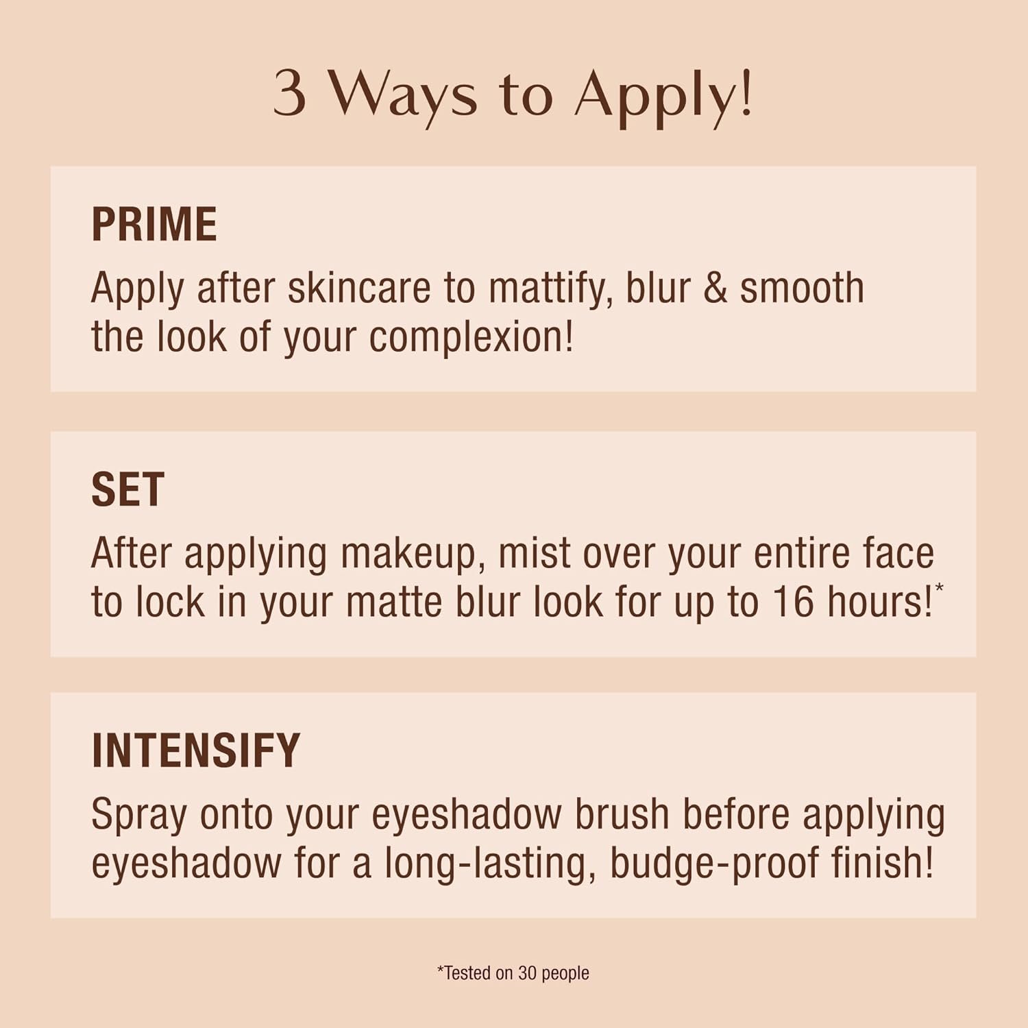 Charlotte Tilbury Airbrush Flawless Matte Setting Spray – Ultra‑Fine Mist to Prime & Set Face Makeup for Up to 16 Hours – Soothes, Blurs Pores & Calms Skin - Image 4