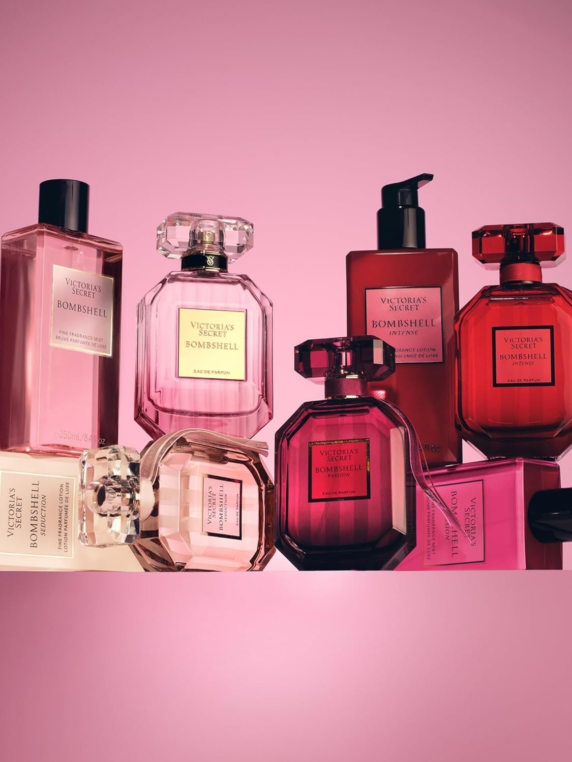 Victoria's Secret Bombshell 3 Piece Luxe Fragrance Gift Set: 1.7 oz. Eau de Parfum, Travel Lotion & Shimmer Mist - Image 7