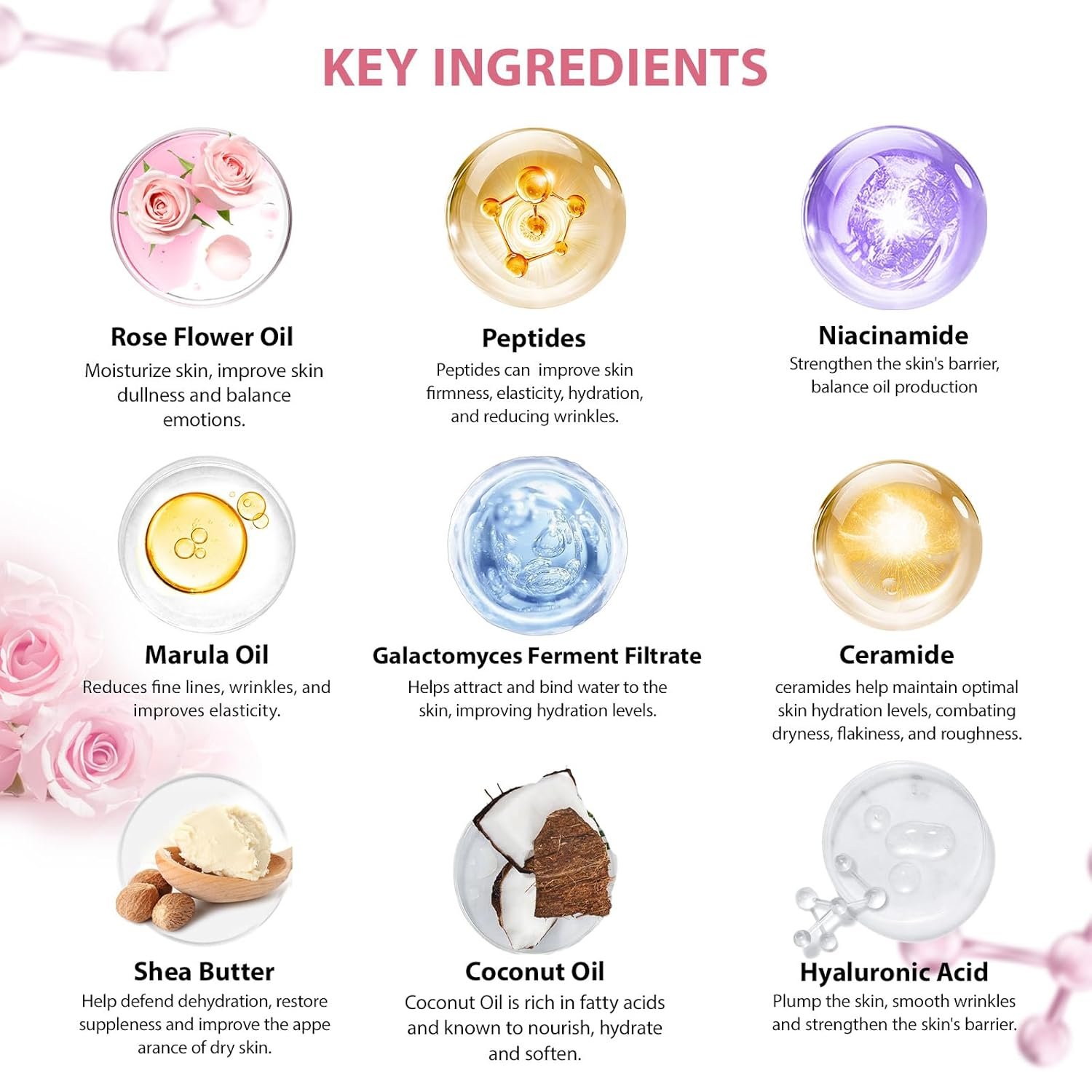 Gifts for Women, Birthday Gift for Women, 30pcs Rose Facial Skin Care Gifts Set, Thinking of You Gift, Spa Gifts Basket Set, Get Well Soon Gifts, Birthday, Christmas, Anniversary, Mothers Day, Wife - Image 9