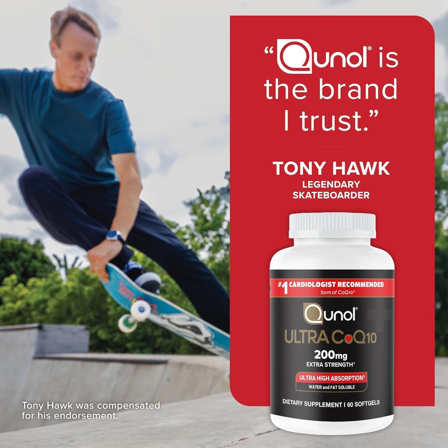Qunol CoQ10 200mg Softgels, Ultra CoQ10 - Ultra High Absorption Coenzyme Q10 Supplements - Antioxidant Supplement for Vascular and Heart Health & Energy Production - 2 Month Supply - 60 Count - Image 7