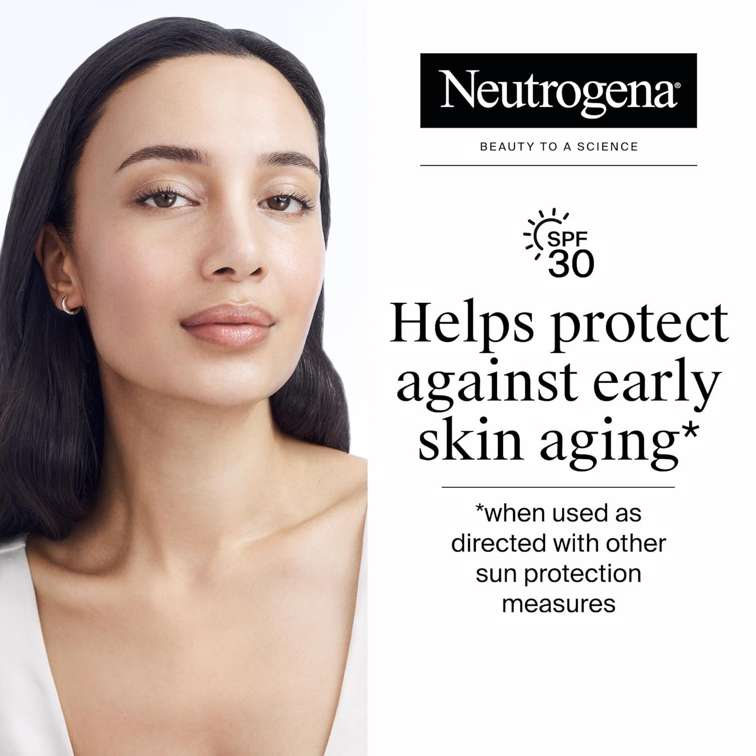 Neutrogena Rapid Wrinkle Repair Retinol Face Moisturizer with SPF 30 Sunscreen, Daily Anti-Aging Face Cream with Retinol & Hyaluronic Acid to Fight Fine Lines, Wrinkles, & Dark Spots, 1 fl. oz - Image 2