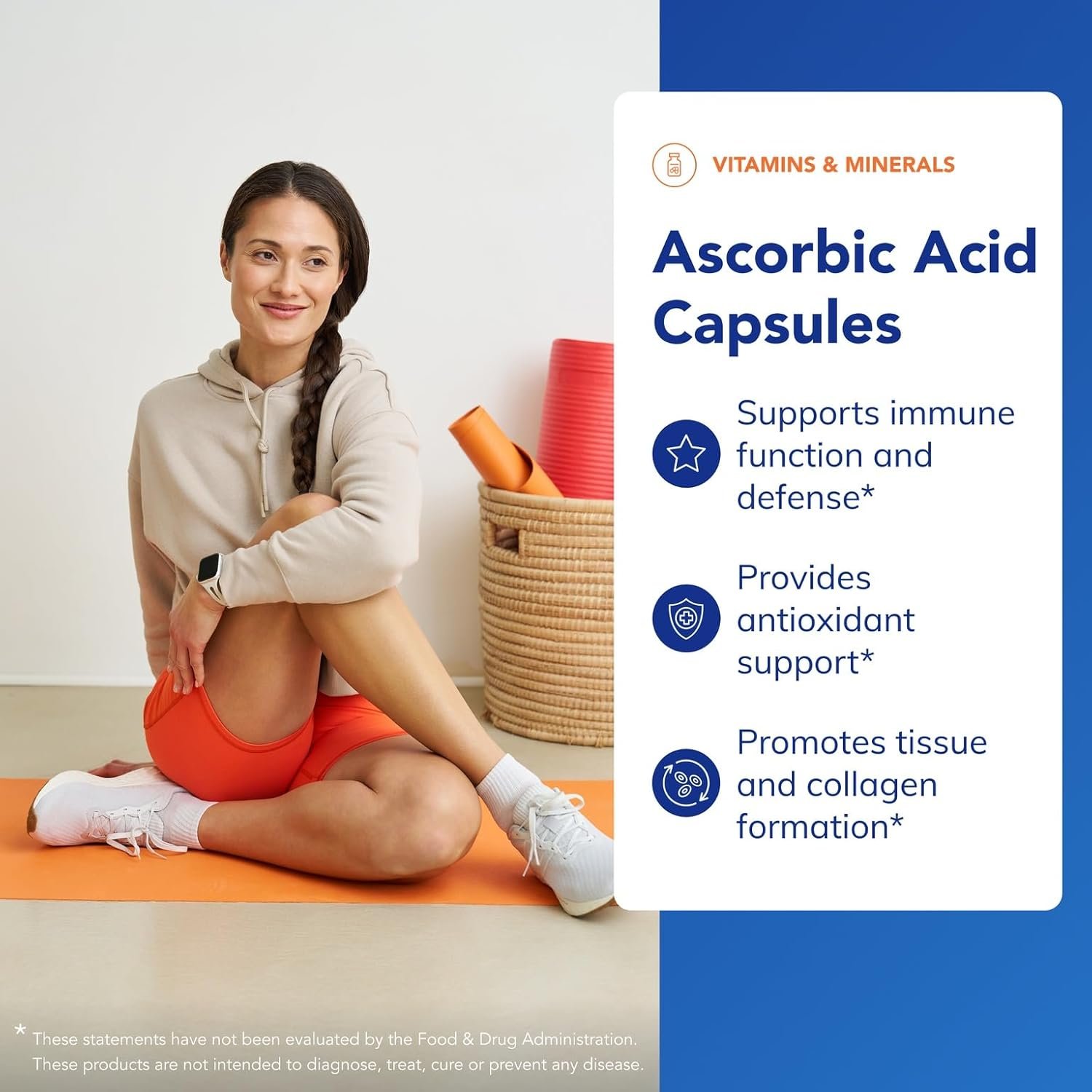Pure Encapsulations Ascorbic Acid Capsules - 1,000 mg Vitamin C - Antioxidant & Immune Support* - High-Potency Vitamin C - Vegan & Non-GMO - 90 Capsules - Image 3