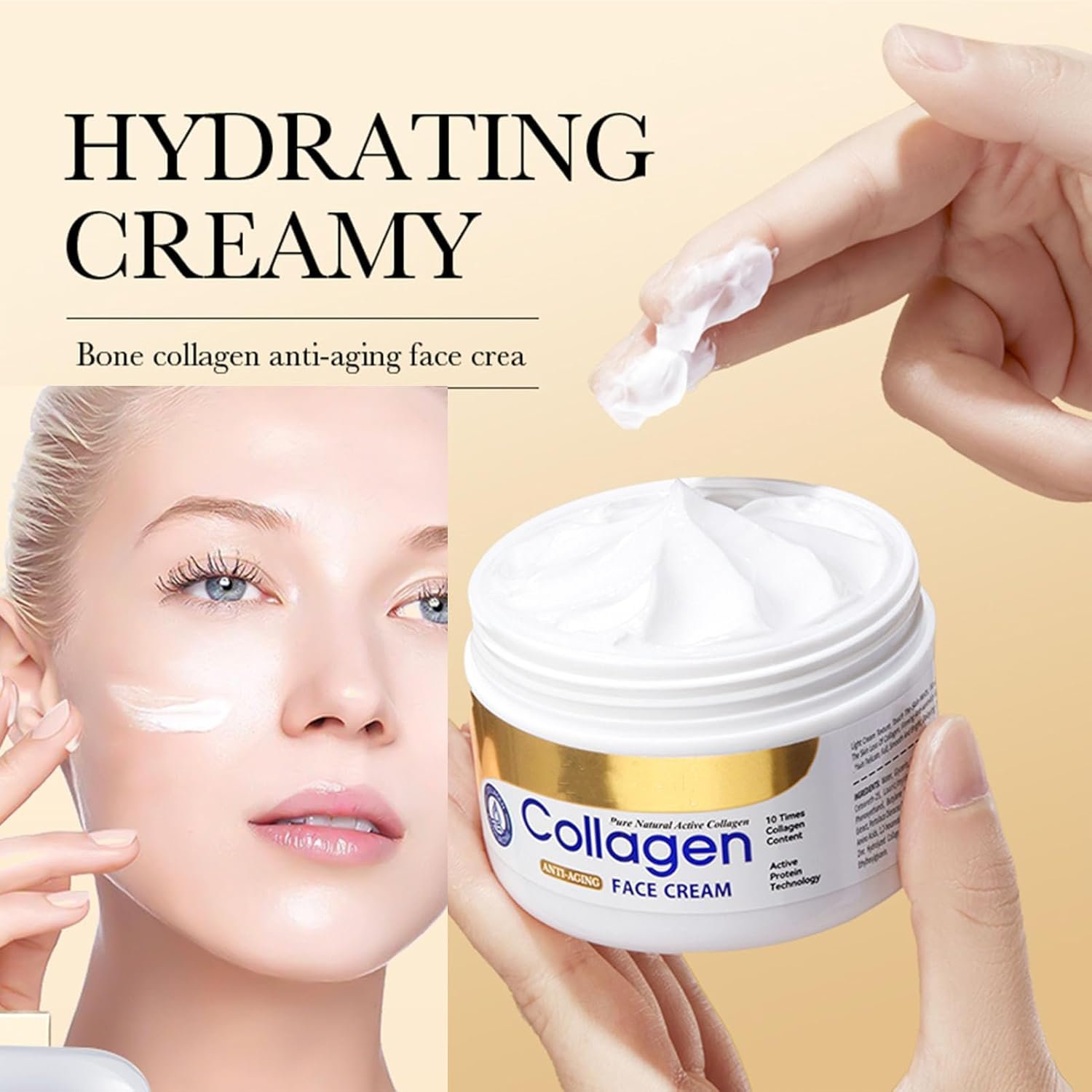 Collagen face wash sets for women, 13 Pcs Skin Care Set , Facial Kit with Facial Cleanser Toner Eye Cream Face Serum Face Cream Face Mask Eye Mask - Image 4