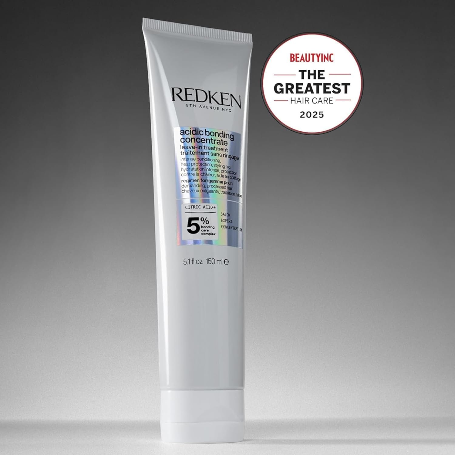 Redken Acidic Bonding Concentrate Leave In Conditioner - For Weak & Damaged Hair, Bond Building & Strengthening Hair Repair Treatment, Smooths & Provides Heat Protection - Image 11