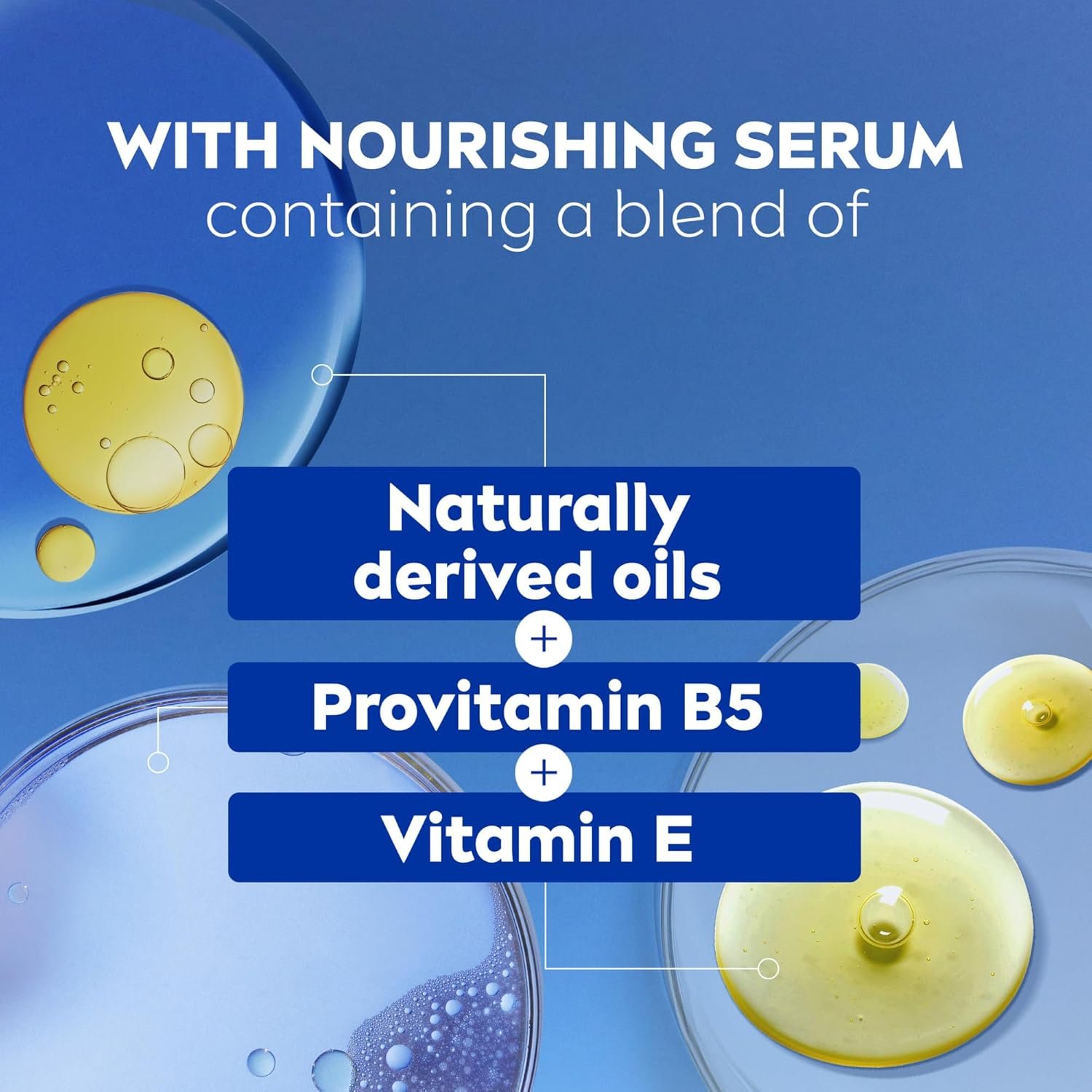 NIVEA Refreshing White Peach and Jasmine Body Wash with Nourishing Serum, Scented Body Wash for Women, Enriched with Provitamin B5 and Vitamin E, 20 Fl Oz Bottle, 3 Pack - Image 6