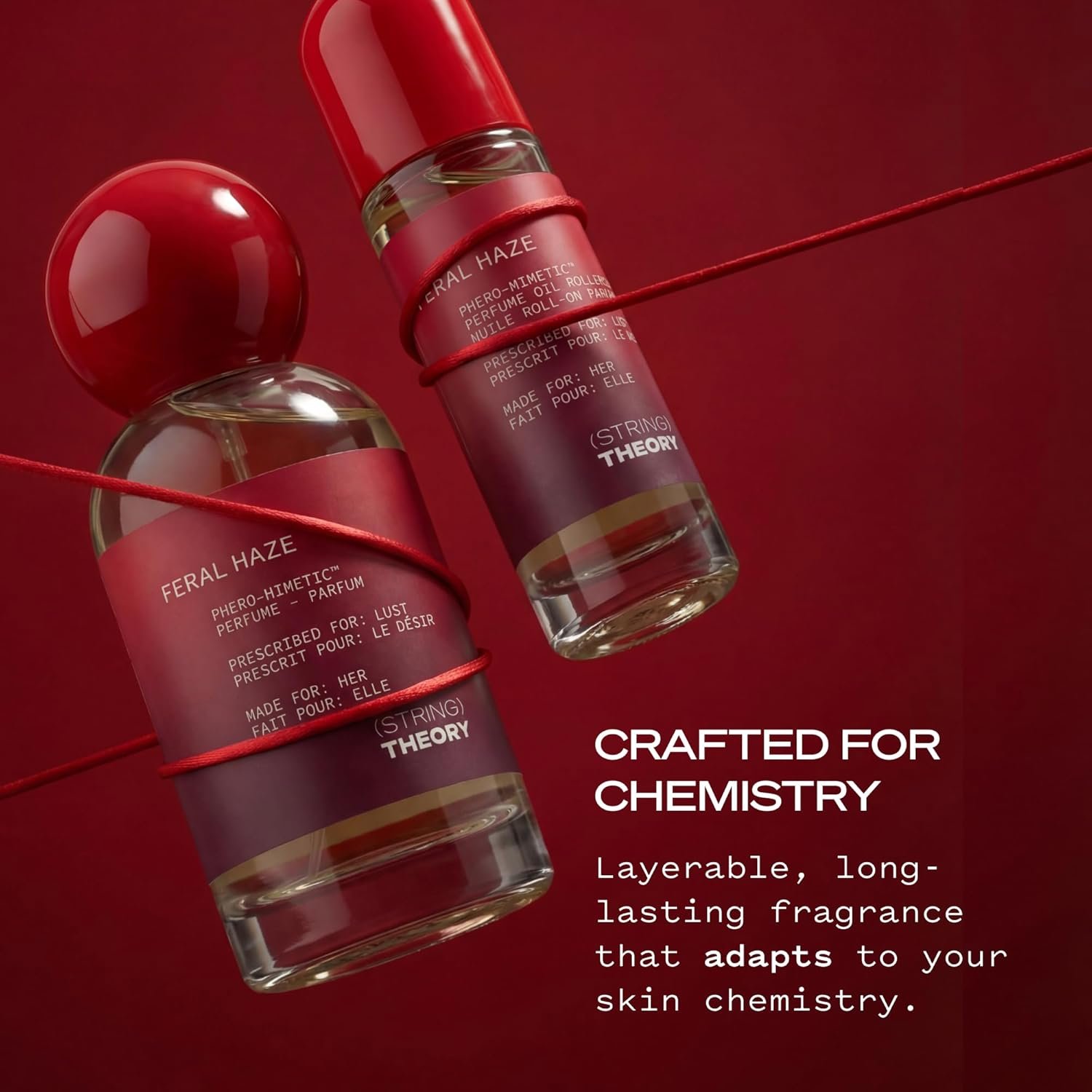 STRING THEORY Pheromone Perfume for Women - Spicy & Sweet Vanilla Amber Boozy Gourmand Musk - Dark Rum, Vanilla, Creamy Tonka Bean - Lasts 4-6 Hrs Long - Pheromones Phero-Mimetic Eau de Parfum Perfume - Image 7