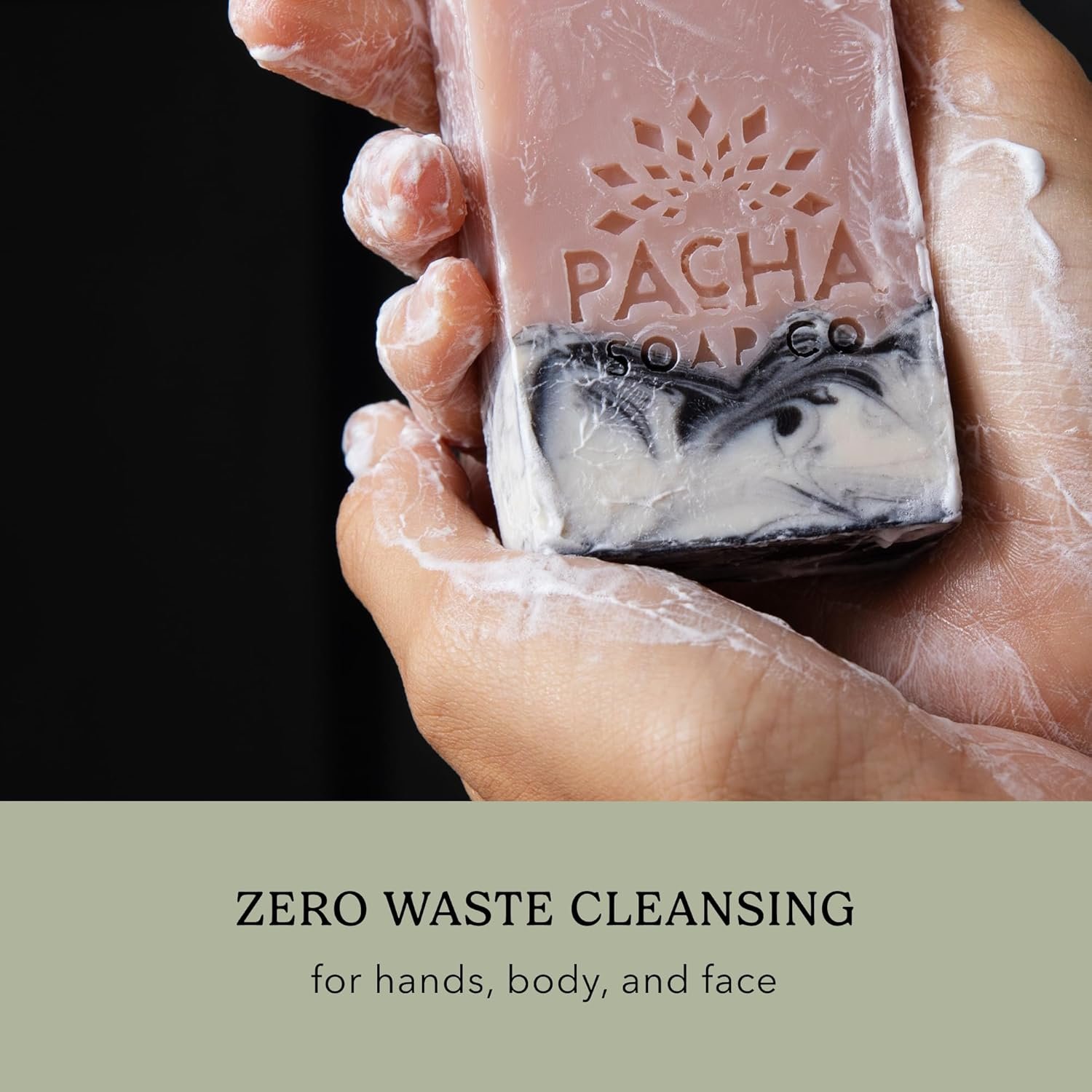 Pacha Soap Co. Handcrafted Bar Soap - Pacha Peaces Uplift & Calm Bundle with Premium Soothing Essential Oils, Natural Bar Soap for Body, Face & Hands, Made in USA for Women and Men, 2-Pack (4 oz ea) - Image 3