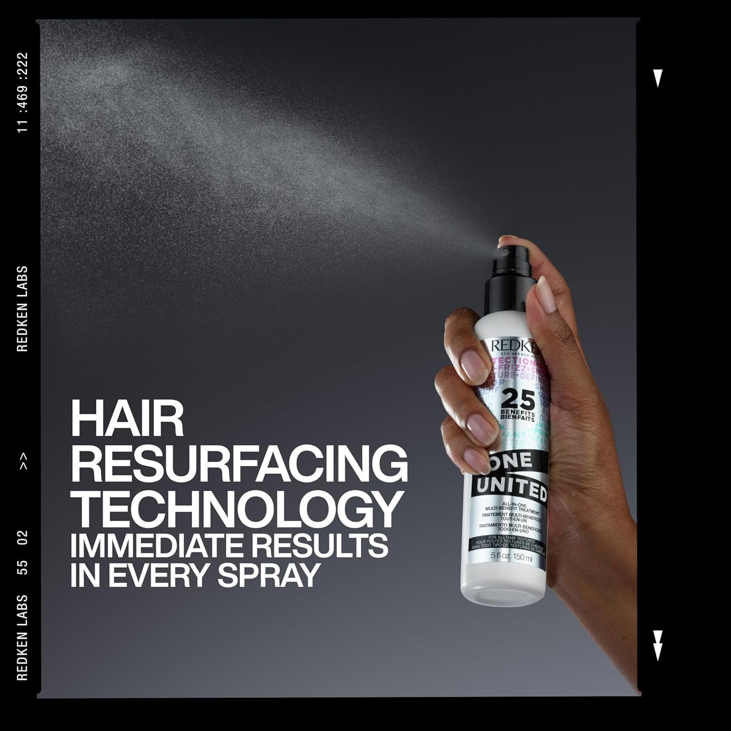 Redken One United All-In-One Leave In Conditioner - Multi-Benefit Leave In Treatment For All Hair Types, Heat Protectant and Detangler Spray, Paraben-Free - Image 6