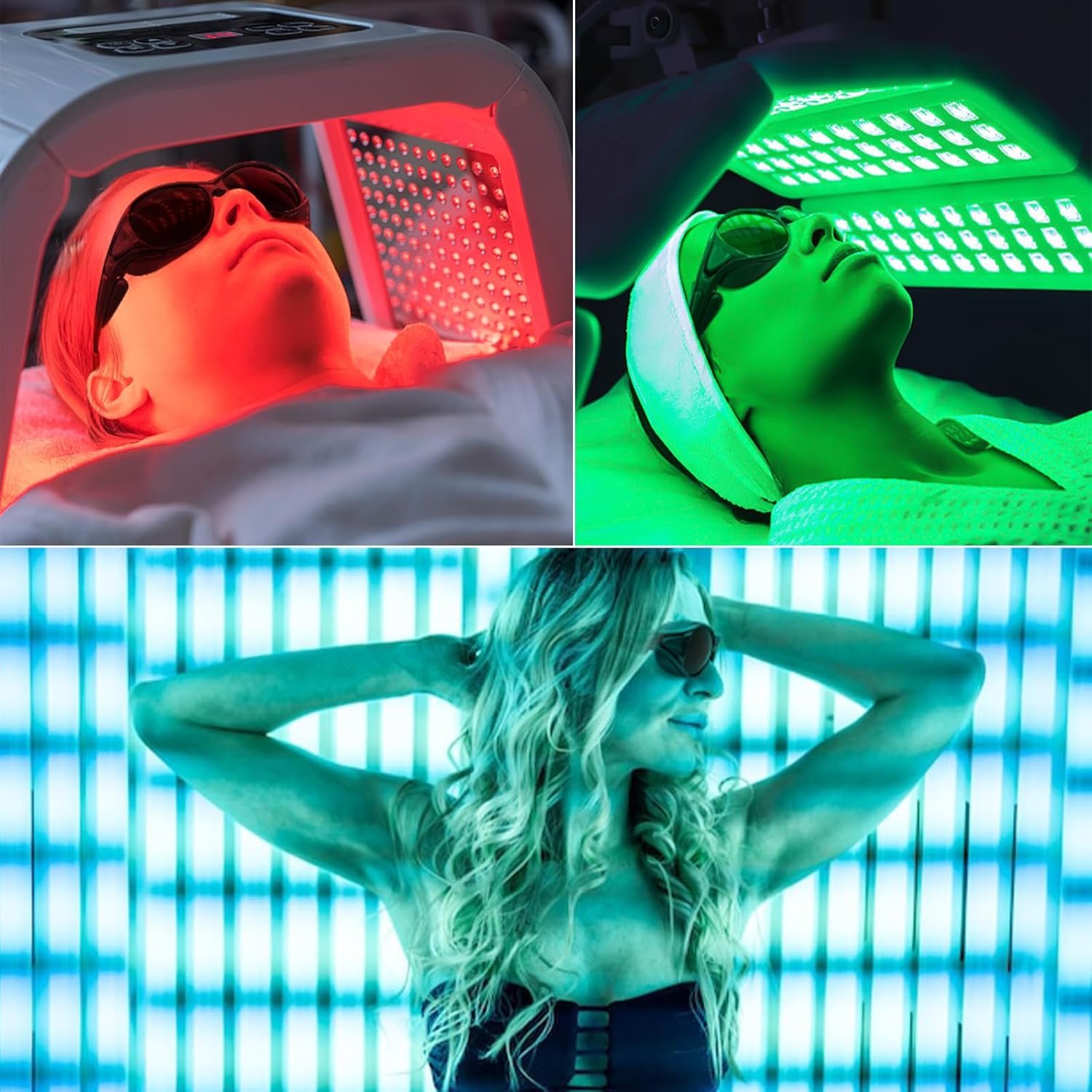 Red Light Therapy Glasses - 99.9% Near-IR Blocking, Anti-Red Light for Home Use Facial Devices | Comfort Safety Glasses for SPA Equipment at Home and Tanning at Gym or Beach, ANSI Z87.1 Certified - Image 6