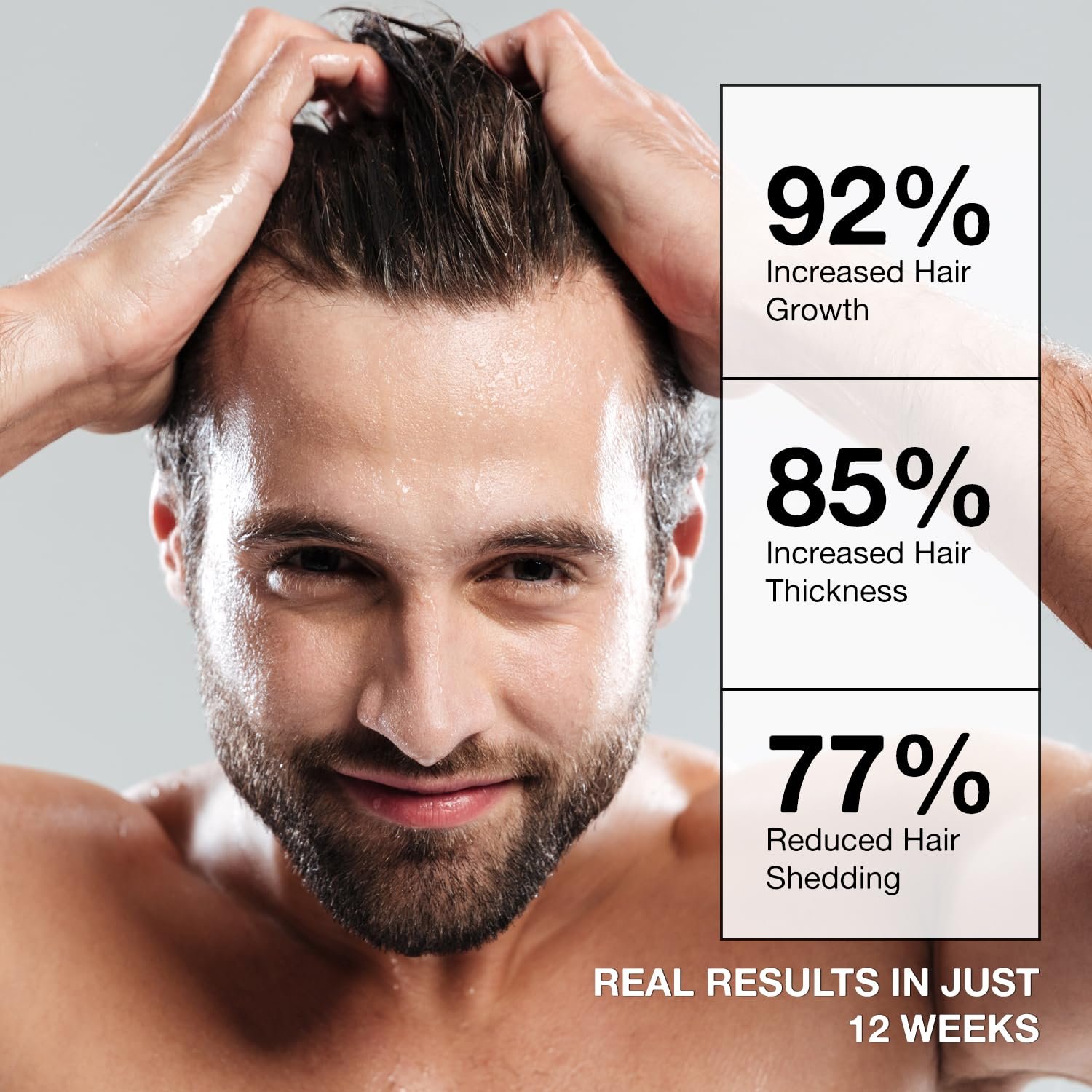 Root Activator Shampoo for Men: Hair Growth Shampoo for Hair Loss and Thinning Hair - 10.1 fl oz / 300 mL - Image 5