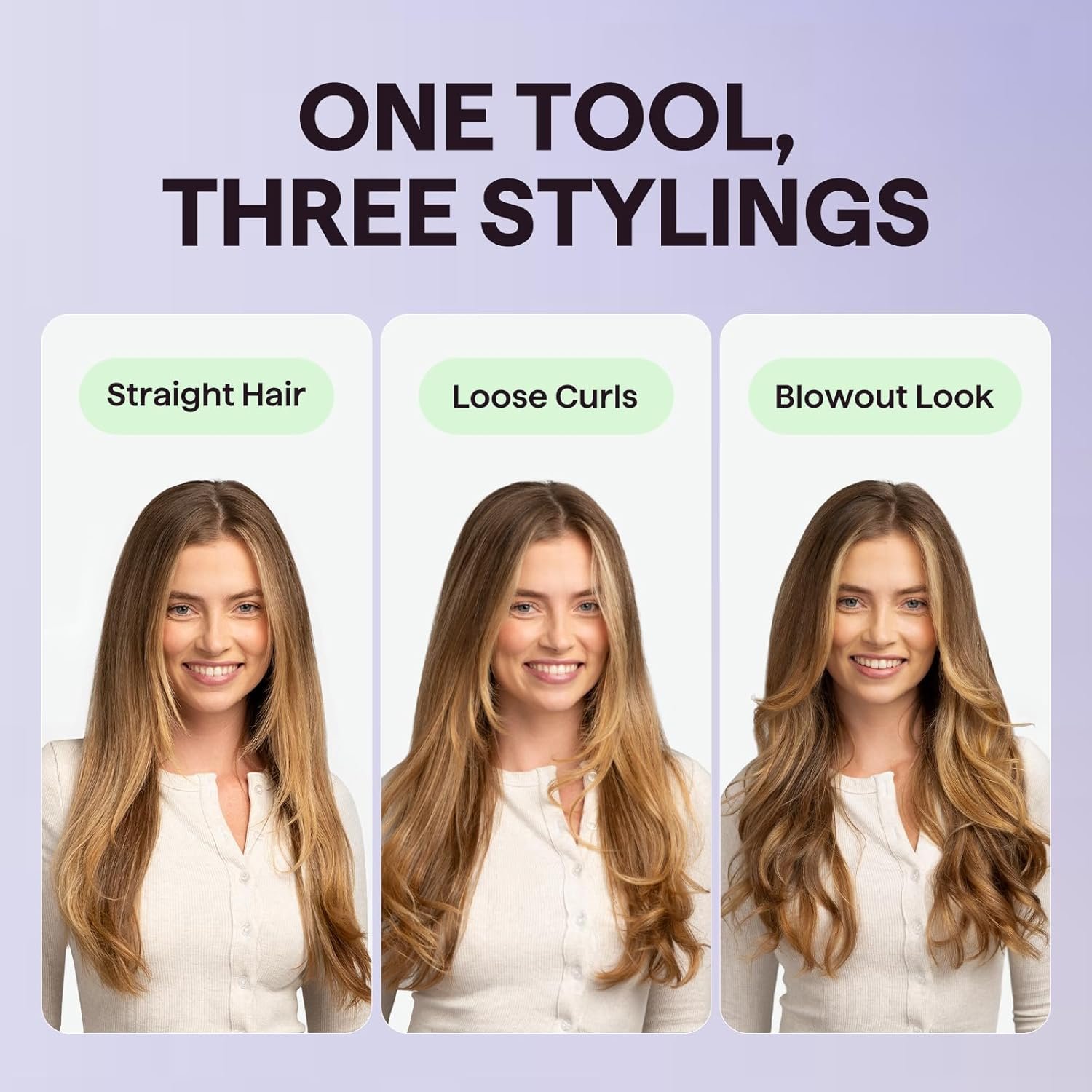 Wavytalk Updated Version Thermal Brush for Blowout Look, Blowout Express 1.5 Inch Ionic Thermal Round Brush Makes Hair Smoother Get Natural Curls, Dual Voltage, Easy to Use - Image 6