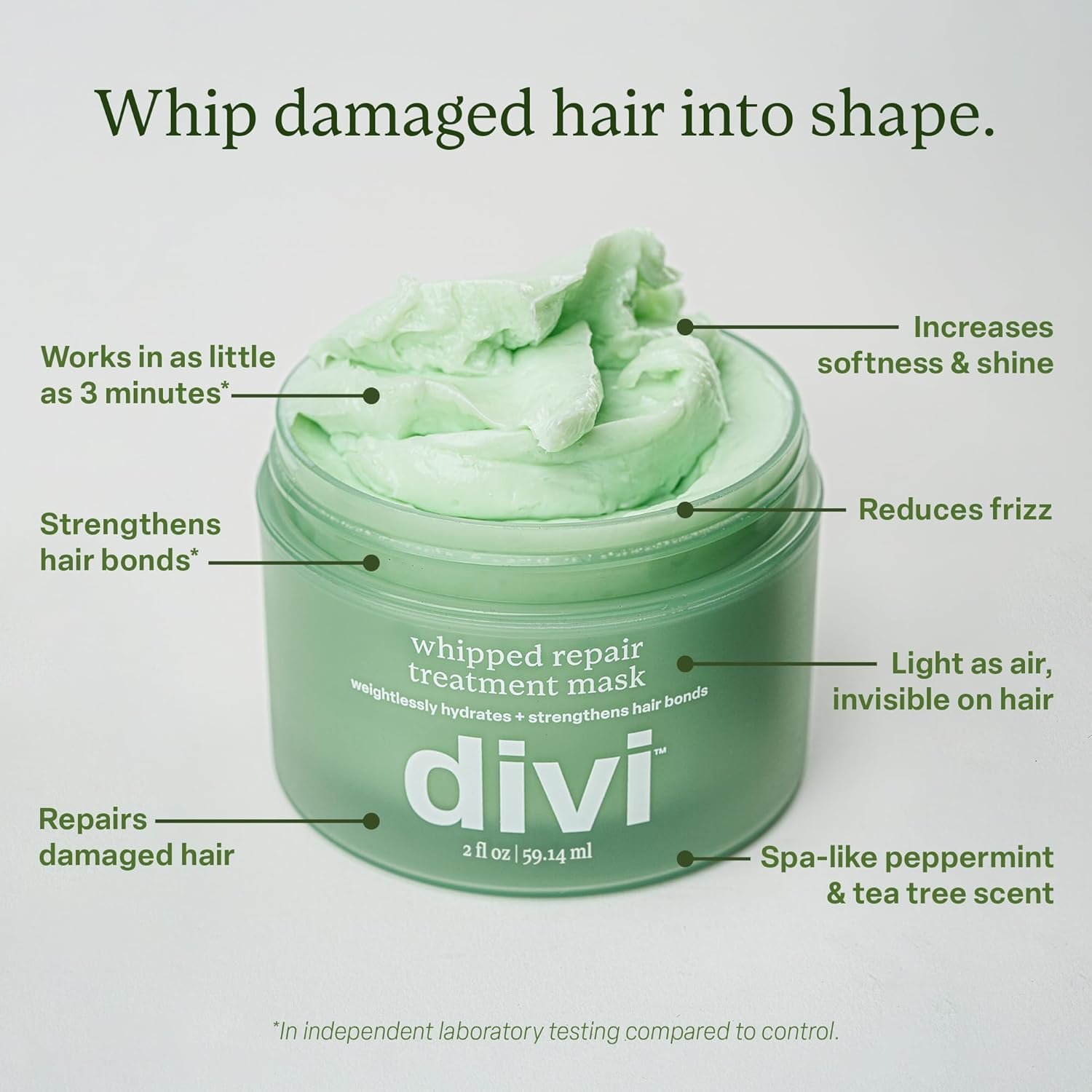 Divi Hydration Heroes Hair Care Kit – Includes Hydrating Shampoo, Conditioner, Whipped Mask & Leave-In Conditioner - Deeply Moisturizes, Strengthens & Restores Smooth, Shiny Hair, 4 Piece Set - Image 5