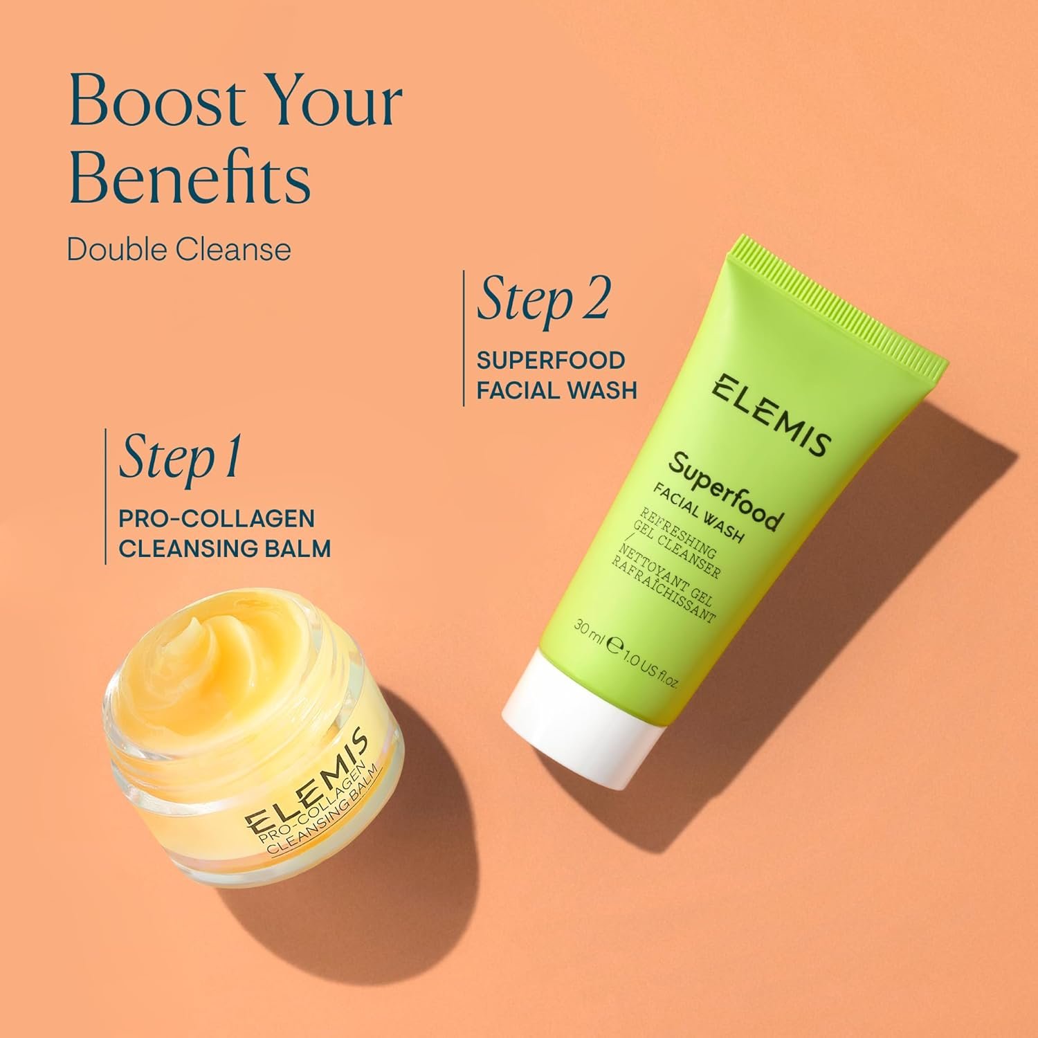 ELEMIS Superfood Facial Wash | Revitalizing Daily Prebiotic Gel Wash Gently Cleanses, Nourishes, and Balances Skin for a Fresh, Glowing Complexion - Image 5