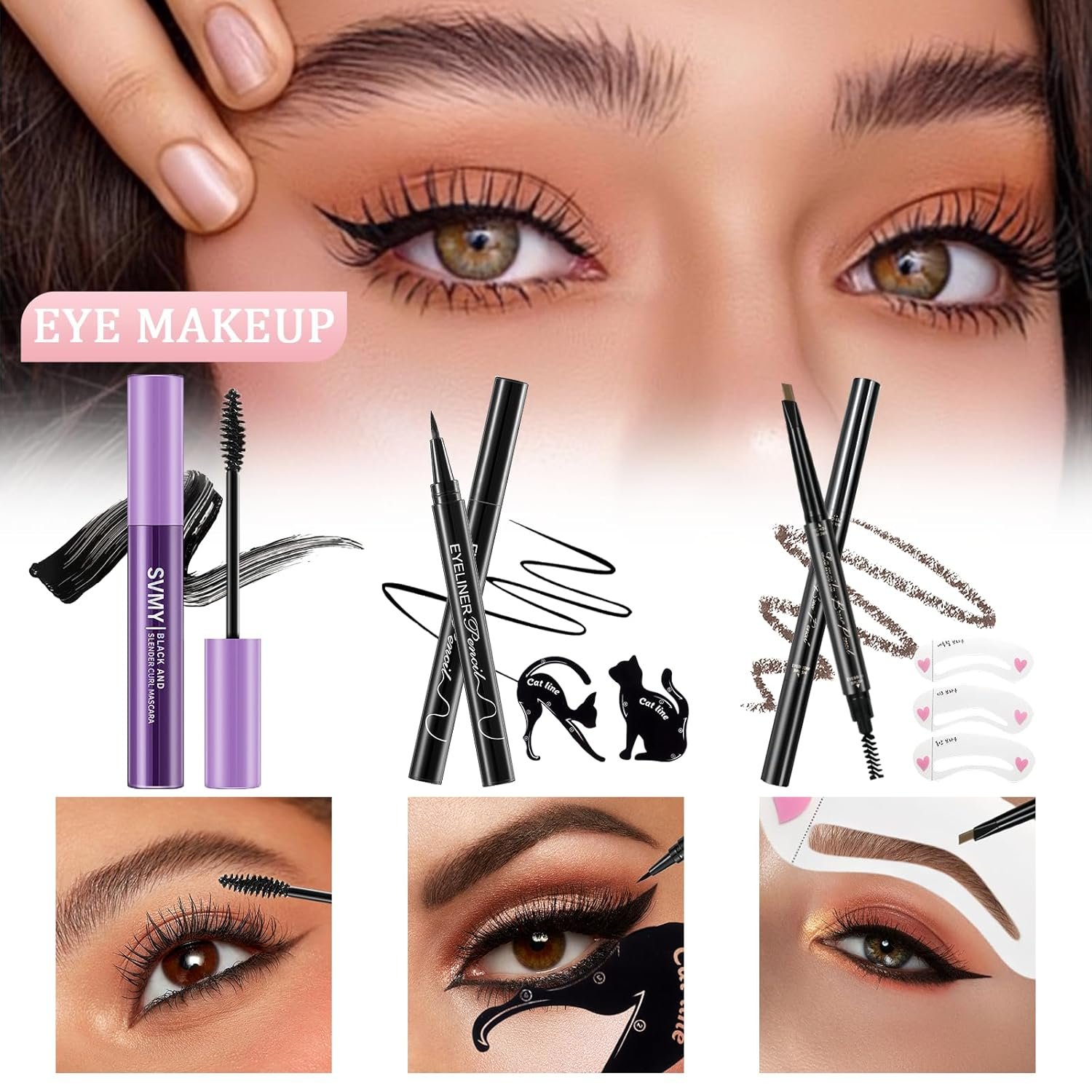 Makeup Set for Women, Makeup Full Kit for Beginners & Professionals, Travel Makeup Kit for Teens & Adults, Make up Set for Girls, Eyeshadow Palette, Lip Gloss, Face Make up - Image 5