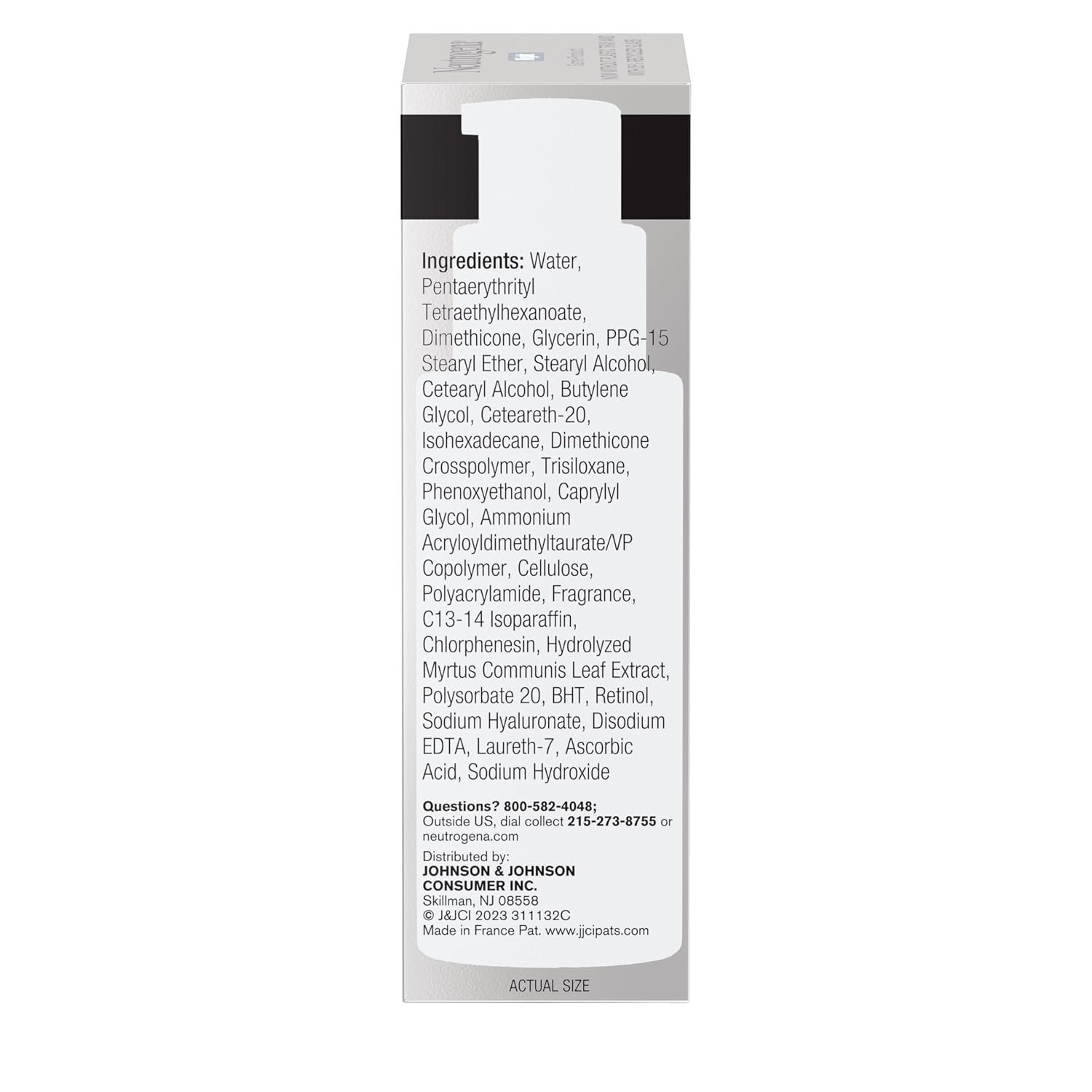 Neutrogena Retinol Face Moisturizer Cream, Rapid Wrinkle Repair, Anti-Wrinkle Night Moisturizer, Anti-Wrinkle Face & Neck Cream Moisturizer with Hyaluronic Acid & Retinol, Paraben-Free, 1 fl. oz - Image 8