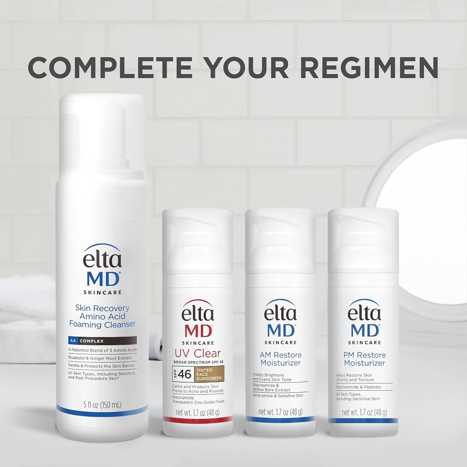 EltaMD AM Restore Face Moisturizer for Women and Men, Light Moisturizer Face Cream, Made with Niacinamide and Hyaluronic Acid - Image 7