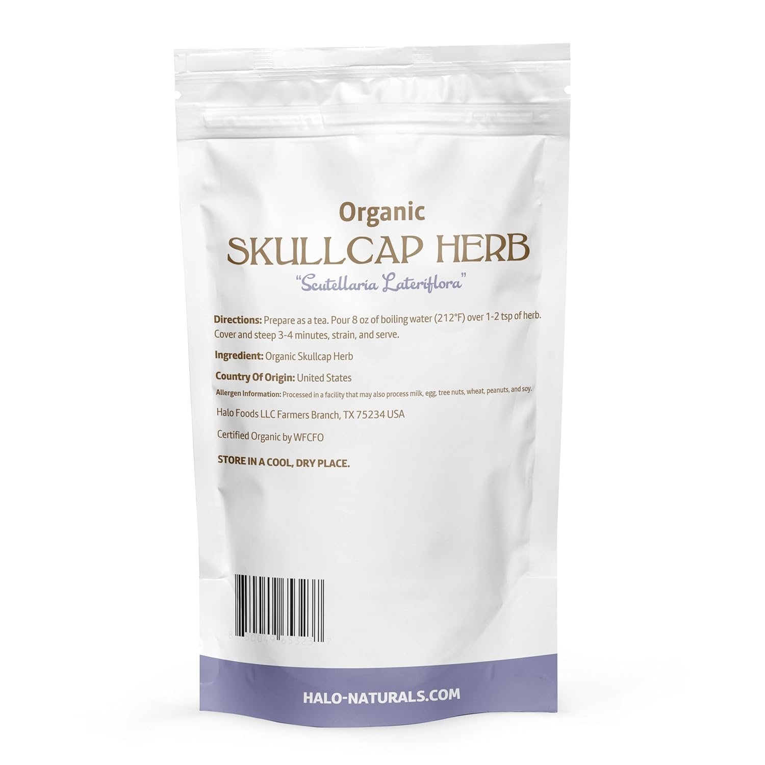 Organic Skullcap Herb Cut & Sift, 4 Ounces (Scutellaria lateriflora) USDA Certified | Resealable Pouch| Packaged in The USA (Pack of 1) - Image 3