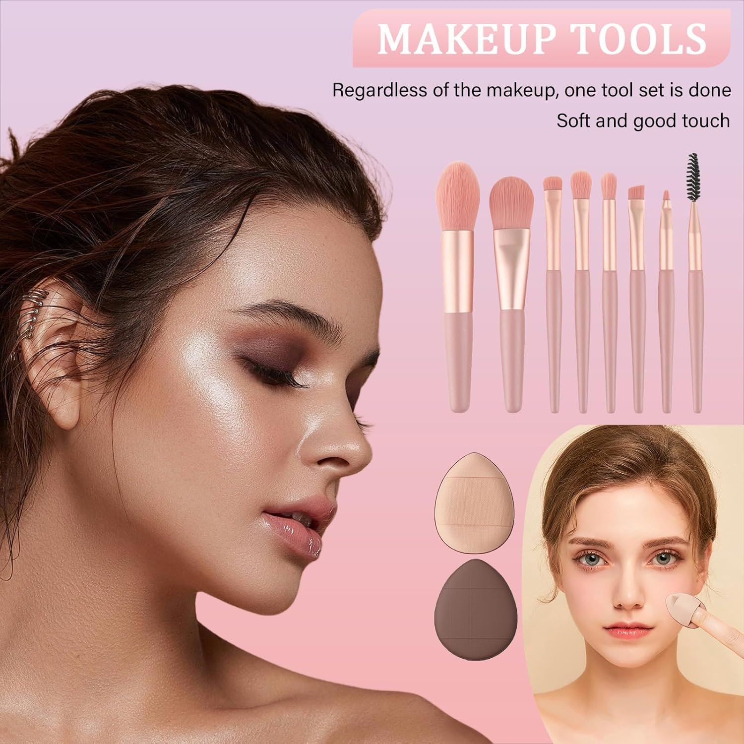 Makeup Set for Women, Makeup Full Kit for Beginners & Professionals, Travel Makeup Kit for Teens & Adults, Make up Set for Girls, Eyeshadow Palette, Lip Gloss, Face Make up - Image 7