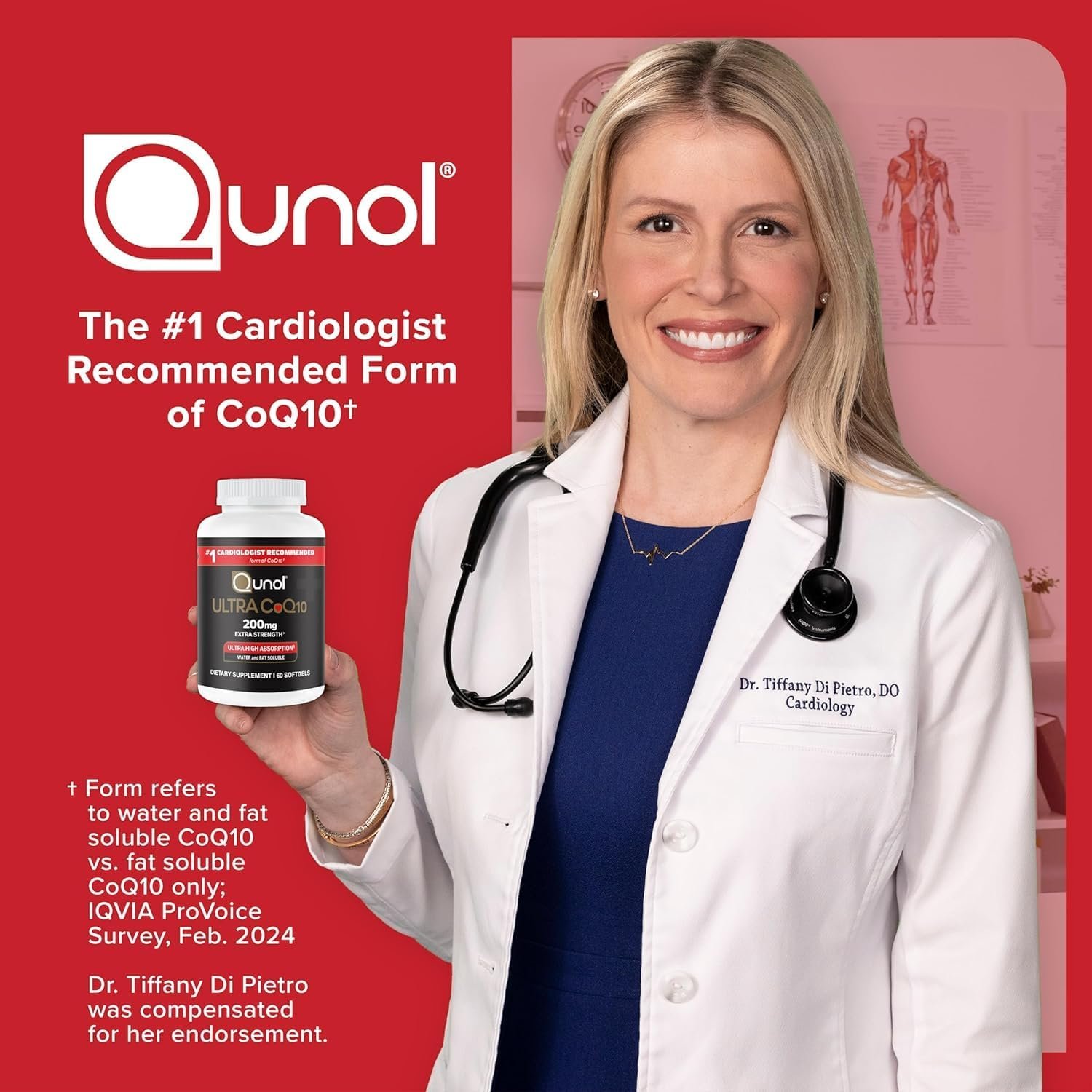 Qunol CoQ10 200mg Softgels, Ultra CoQ10 - Ultra High Absorption Coenzyme Q10 Supplements - Antioxidant Supplement for Vascular and Heart Health & Energy Production - 2 Month Supply - 60 Count - Image 5