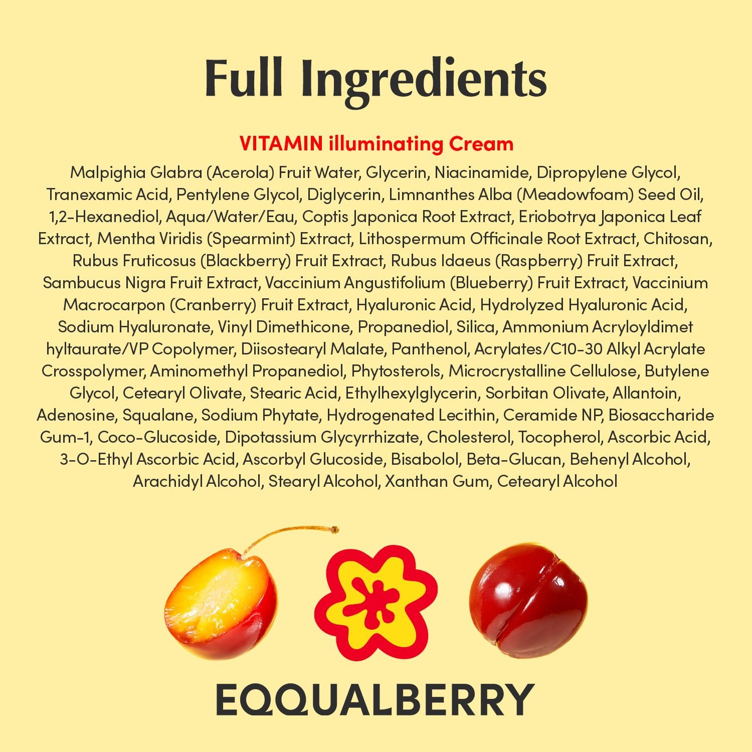 EQQUALBERRY Vitamin Illuminating Cream – Vitamin C & 5% Niacinamide + 3% TXA | Dark spots Cream | Ceramide Barrier Strength | Glowy, Lightweight Hydration (1.69 fl.oz / 50ml) - Image 9