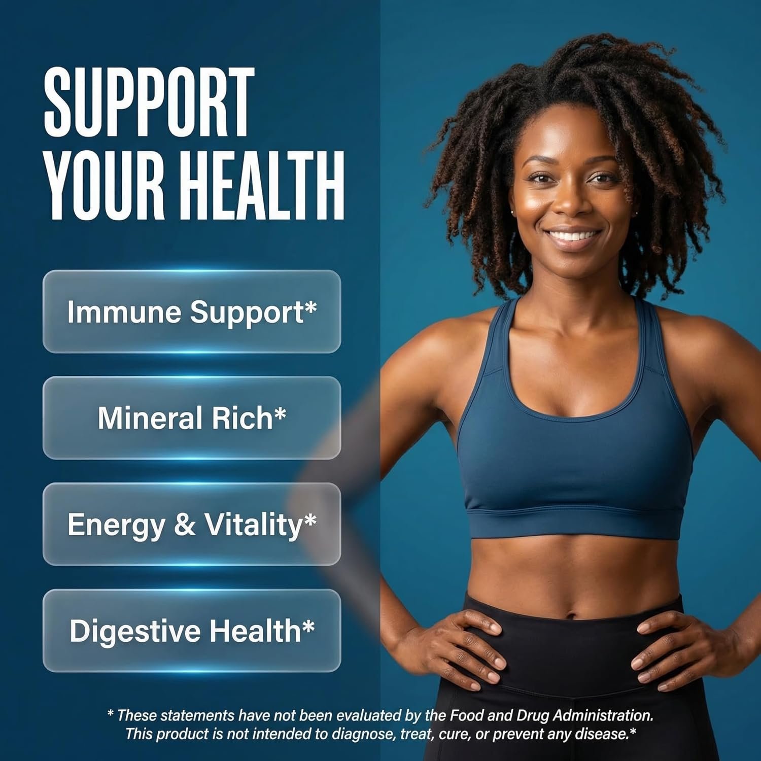Clean Nutraceuticals Sea Moss Black Seed Oil Ashwagandha Turmeric Bladderwrack Burdock & Vitamin C Vitamin D3 with Elderberry Manuka Dandelion Yellow Dock Iodine Chlorophyll ACV - Image 2
