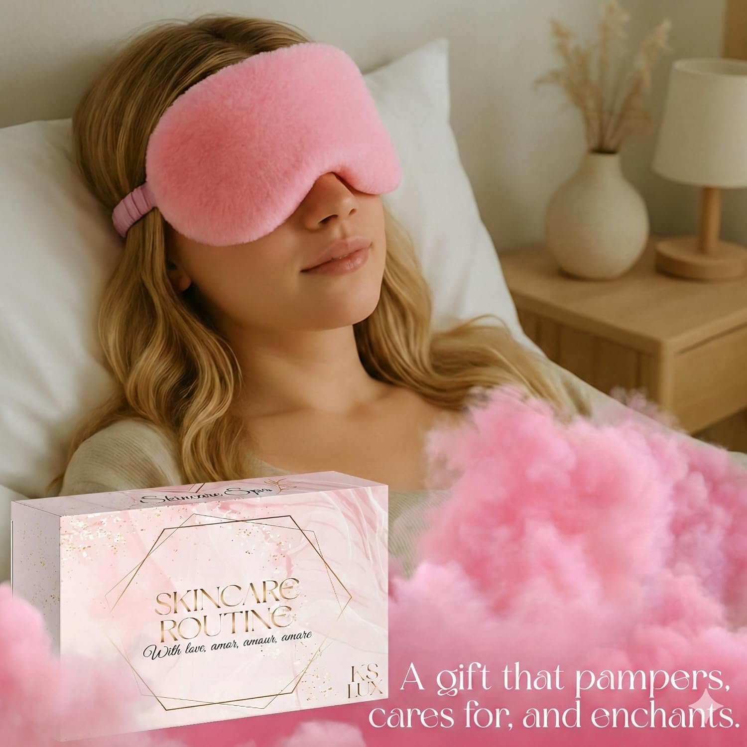 Skincare tools set, cute skin care tool for teens, facial accesories for skincare, clean girl aesthetic gifts, teen skin care kit, pink selfcare item, face cleaning kit, face washing kit for teen girl - Image 5