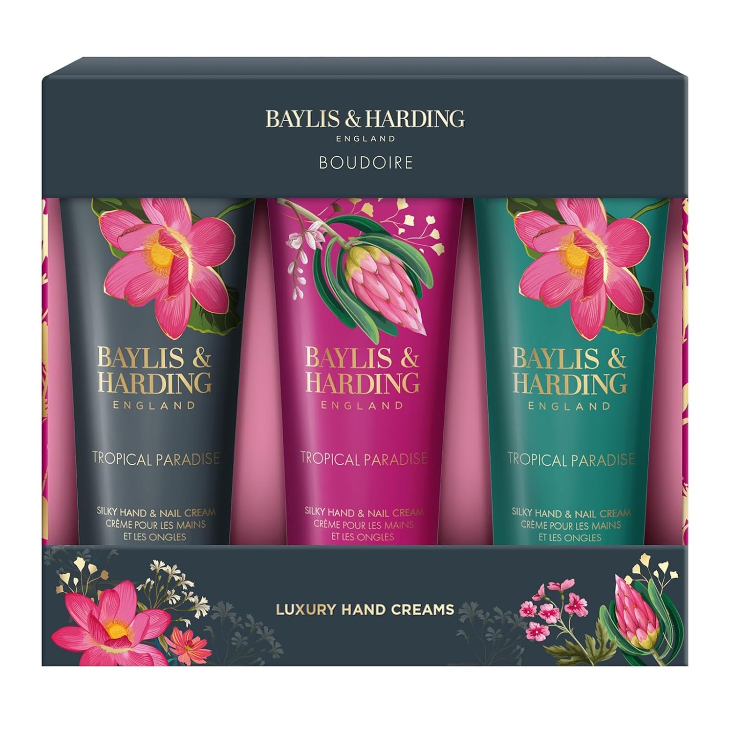 Baylis & Harding Boudoire Tropical Paradise Luxury Hand Care Gift Set For Women - Vegan Friendly - Image 2