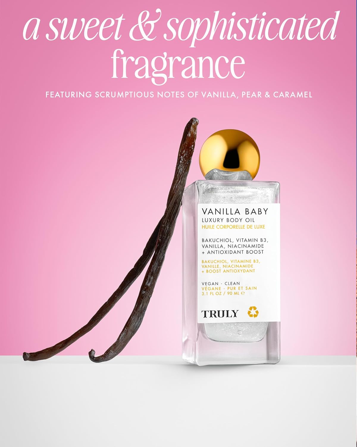 Truly Beauty Luxury Body Oil | Hydrating & Illuminating with Natural Shimmer | For Smooth, Glowing Skin and Long-Lasting Fragrance - Image 6