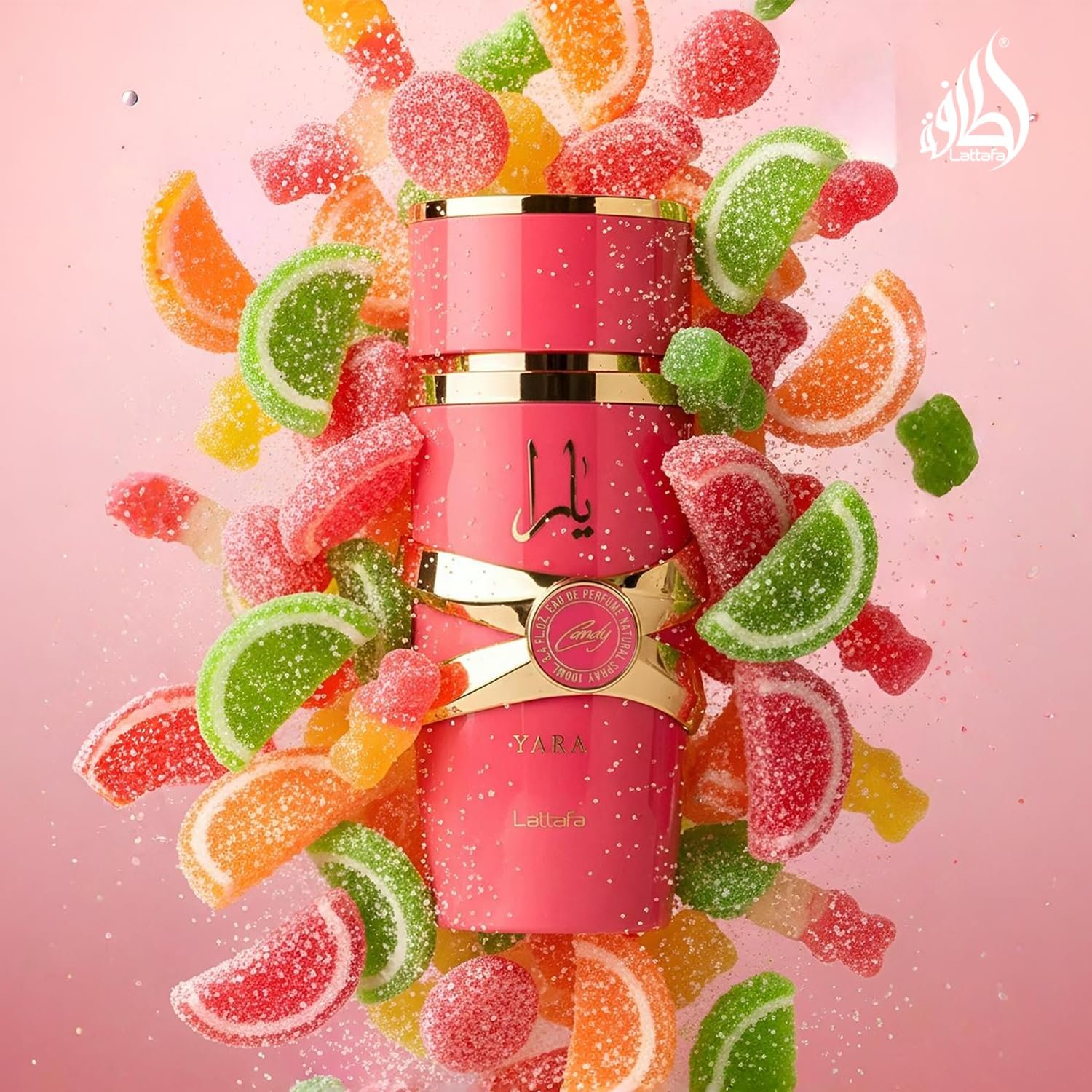 Lattafa Yara Candy - Vanilla, Fruity, Citrus, Floral - Eau de Parfum Long-Lasting Fragrance for Women, 3.40 Ounce / 100 ml - Image 4
