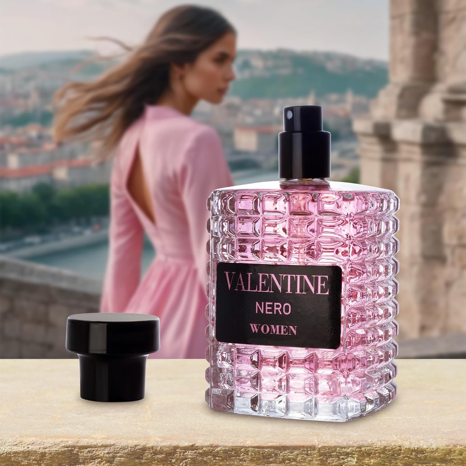 URBAN COLLECTION Valentine for Women Eau De Parfum - Amber Floral Jasmine, Bourbon Vanilla & Woods Oriental-Floral Fragrance with a Modern Twist Elegant 100ml Bottle Packed in Paper Box - Image 8