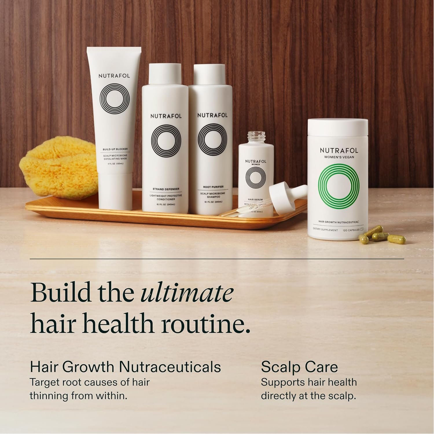Nutrafol Exfoliating Scalp Mask, Eliminates Product Build-up and Oil for Healthier Hair and Scalp, Physician-formulated for Thinning Hair, Color and Extension Safe - 4 Fl Oz Bottle - Image 9