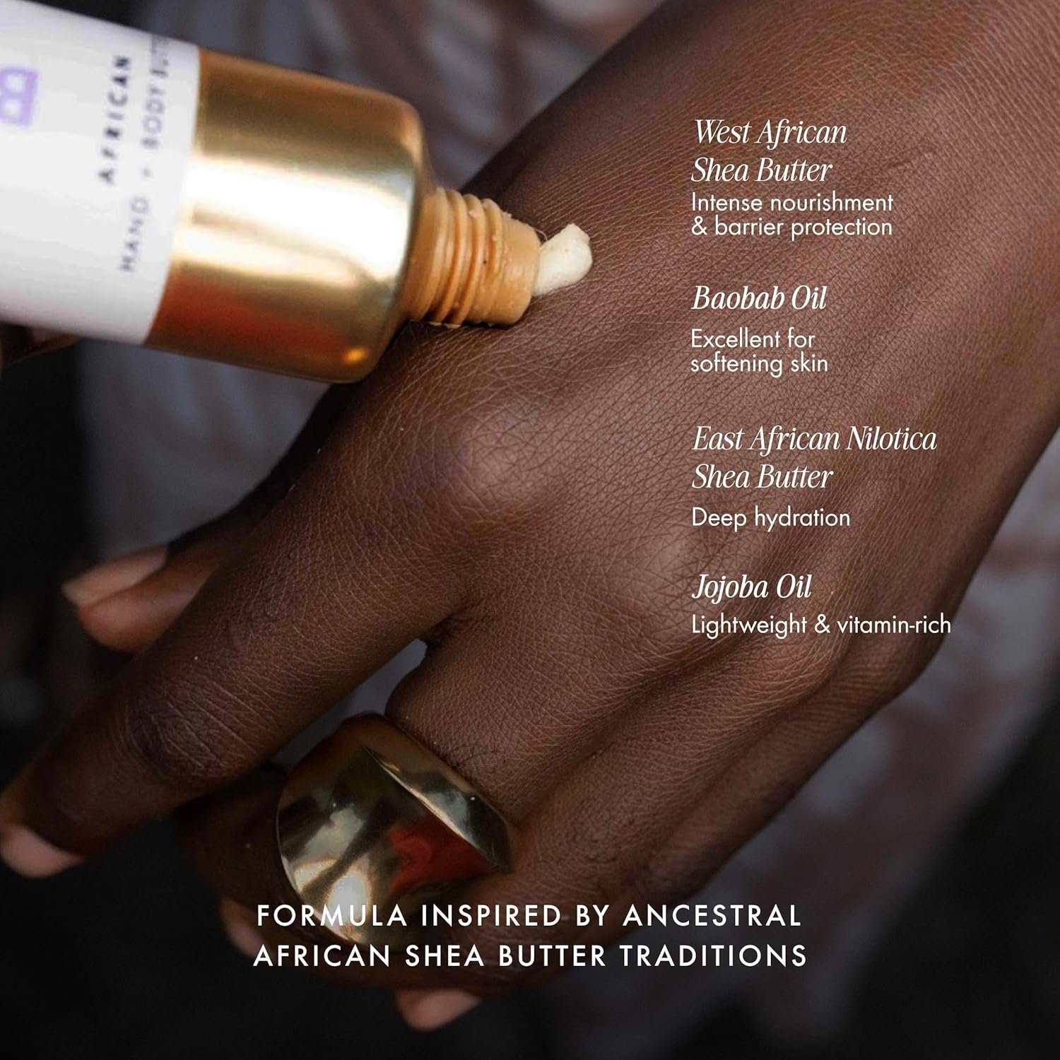 54 Thrones African Beauty Shea Butter, Intensive Dry Skin Support, Moisturizing Body Butter for Women, Moisturizing Body Balm and Cream, Locks in Moisture, Egyptian Lavender + Moroccan Mint, 1.7 oz - Image 2
