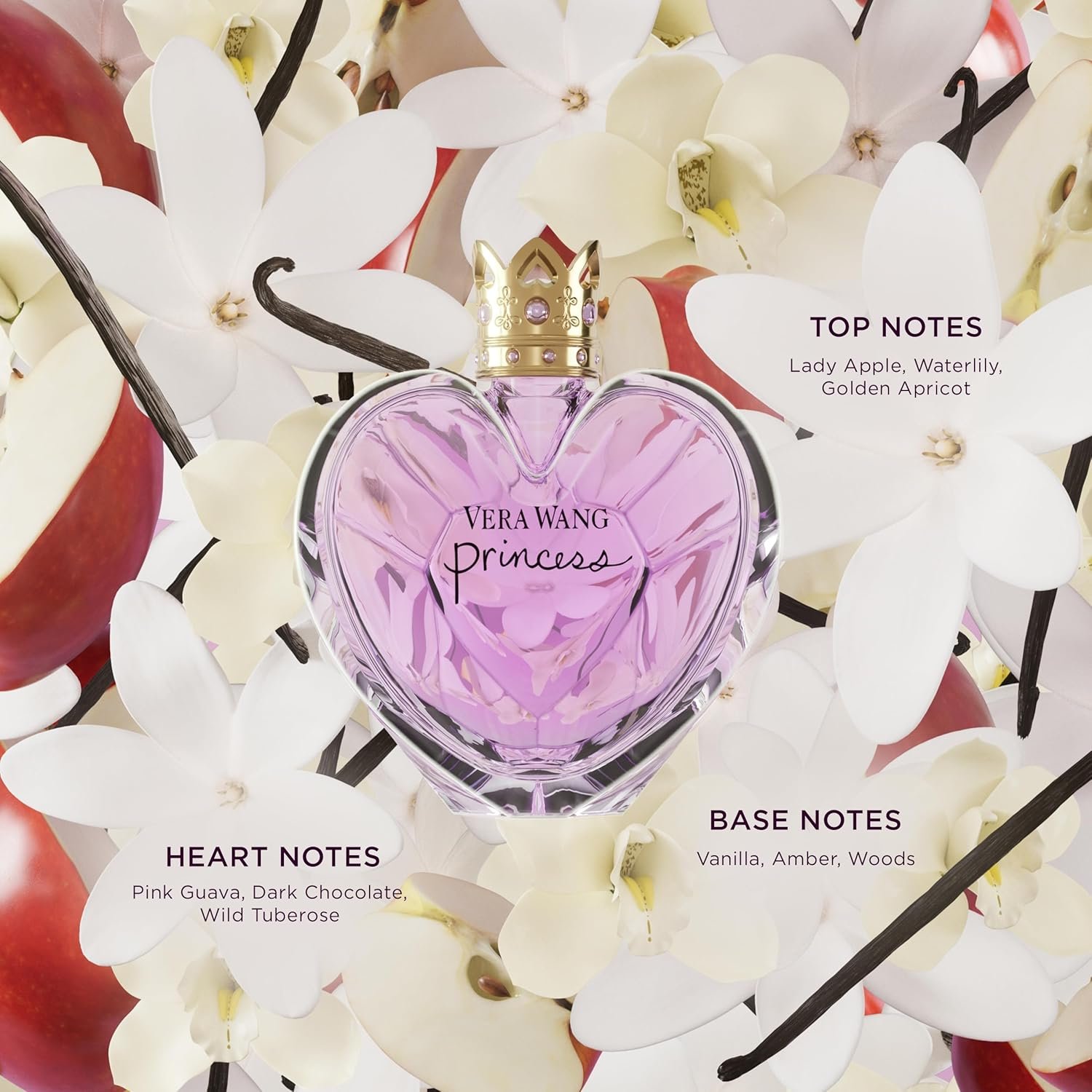 Vera Wang Princess by Vera Wang, Eau De Toilette Perfume for Women, 3.4 Fl Ounce - Image 4