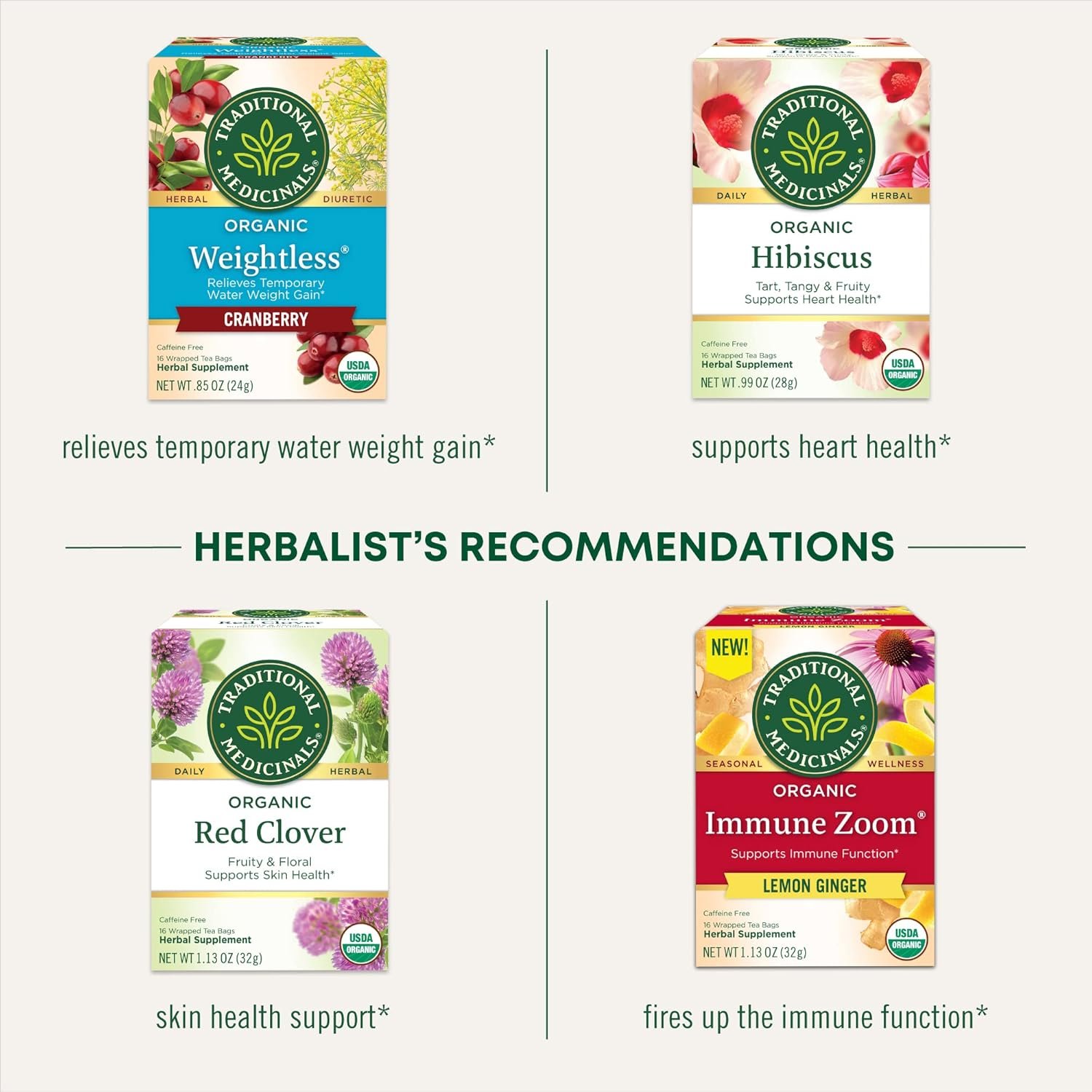 Traditional Medicinals Organic, Dandelion Leaf & Root - Dandelion Root Tea, Supports Normal Detox + Digestion - Kosher, Non-GMO, Caffeine-Free, Compostable - 16 Tea Bags - Image 6