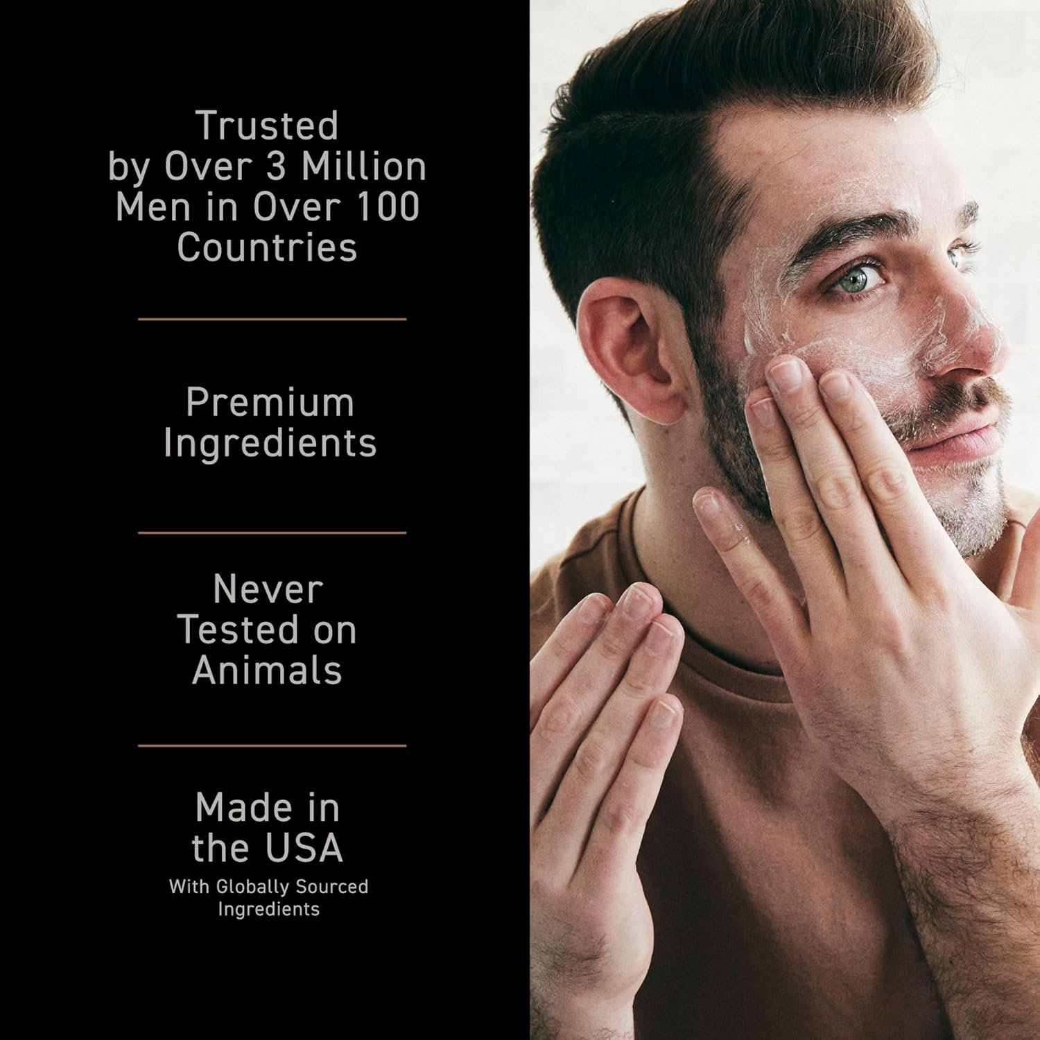 Brickell Men's Revitalizing Anti-Aging Cream For Men, Anti Wrinkle Night Face Cream To Reduce Fine Lines and Wrinkles, With Vitamin E, Jojoba Oil, and Hyaluronic Acid, 2 Ounce, Scented - Image 9
