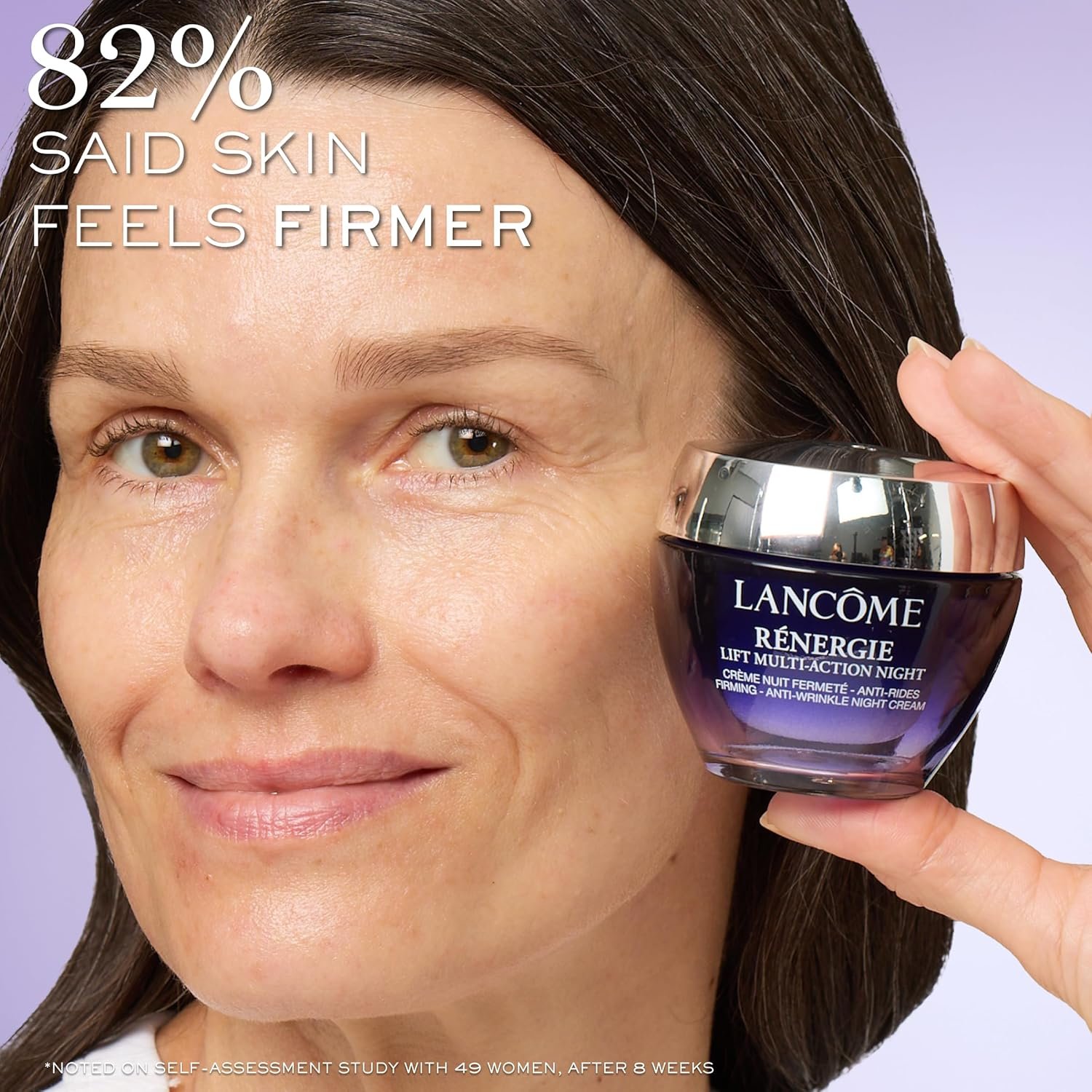 Lancôme Rénergie Lift Multi-Action Anti-Aging Night Cream - Anti-Aging Face Cream, Lifting, Hydrating & Firming Moisturizer, with Hyaluronic Acid - Image 2