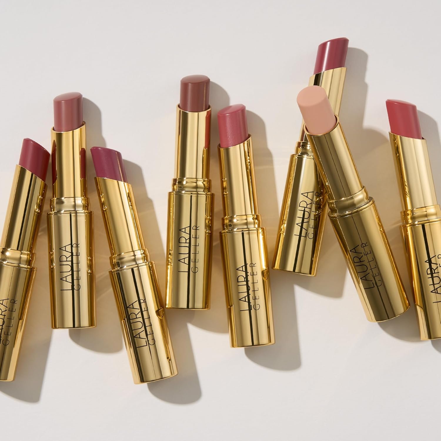 LAURA GELLER NEW YORK Jelly Balm Moisturizing Tinted Lip Balm - In the Buff - Hydrating Vitamin E - Semi-Shine Finish - Image 9