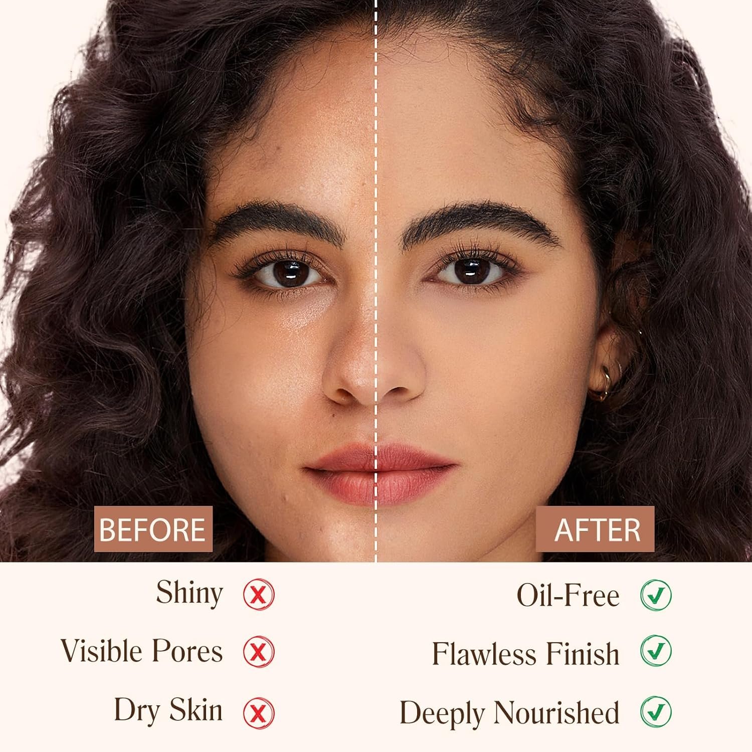 Colour Changing Foundation - 4 in 1 Light Spectrum with SPF 50+, Hydrating Liquid Foundation, Concealers Waterproof & Longwearing, Medium Spectrum for Gym, Sport, Dancing - Image 7