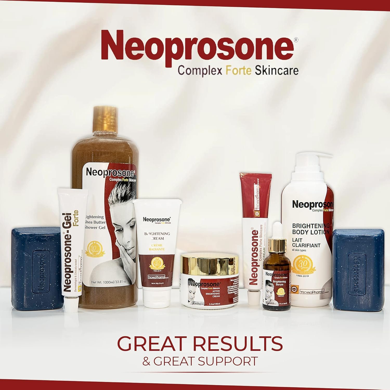 Neoprosone, Skin Brightening Cream | 1.7 Fl oz / 50 ml | Fade Dark Spots on: Face, Elbows, Knees, Body | with Alpha Arbutin, Lactic Acid, Castor Oil - Image 5