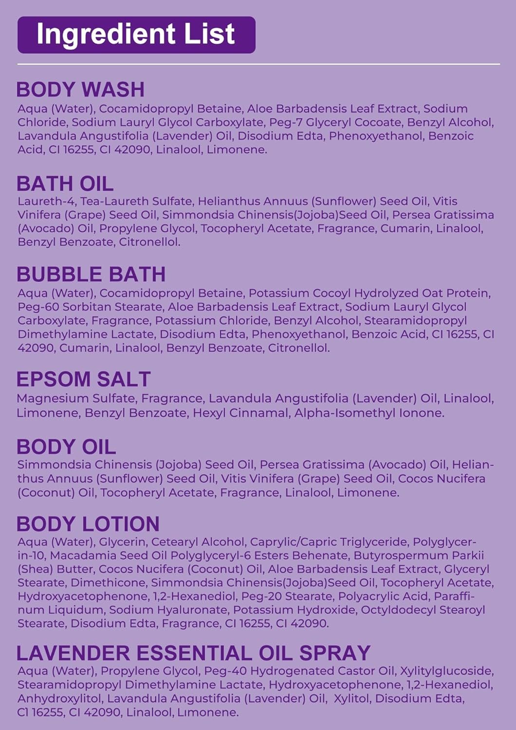 Spa Gifts for Women,Bath Body Care Wash Christmas Gifts Baskets for Women,Relaxation Calming Lavender Spa Set Home Self Care Shower Kit Birthday Valentines Stocking Stuffers for Mom Wife Sister - Image 8