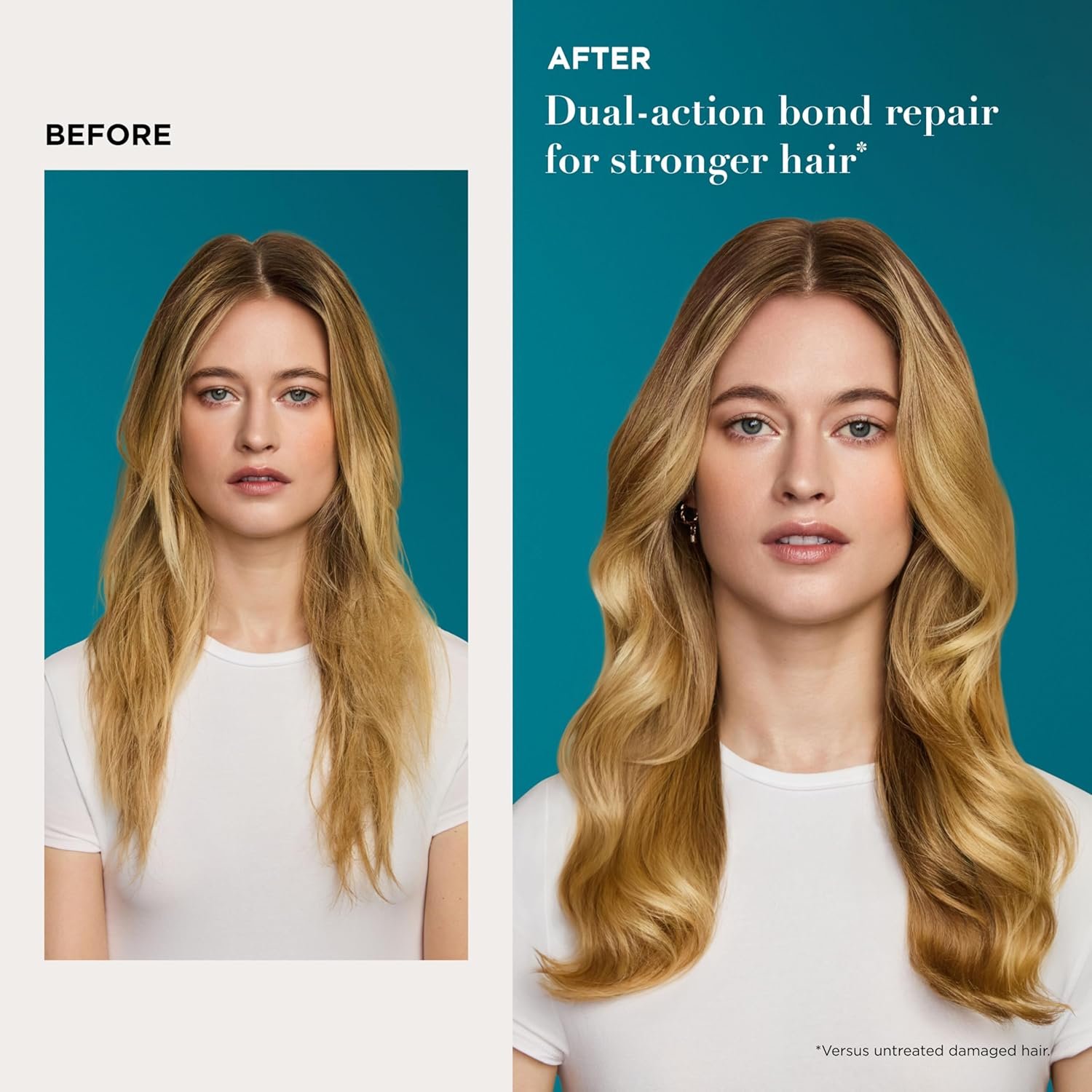 OGX Repair & Protect Bond Protein Repair 450°F Heat Protect Spray, Weightless Repair Mist for Nonstop Damage Protection* for All Hair Types, Heat Spray Preps Hair for Styling, 6.5 fl. oz - Image 3