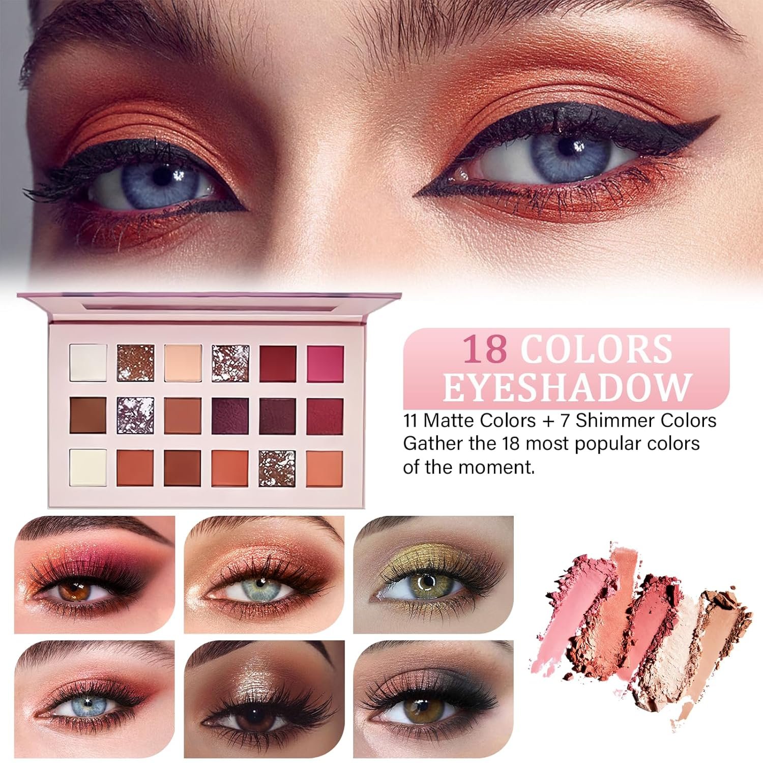 Makeup Set for Women, Makeup Full Kit for Beginners & Professionals, Travel Makeup Kit for Teens & Adults, Make up Set for Girls, Eyeshadow Palette, Lip Gloss, Face Make up - Image 3