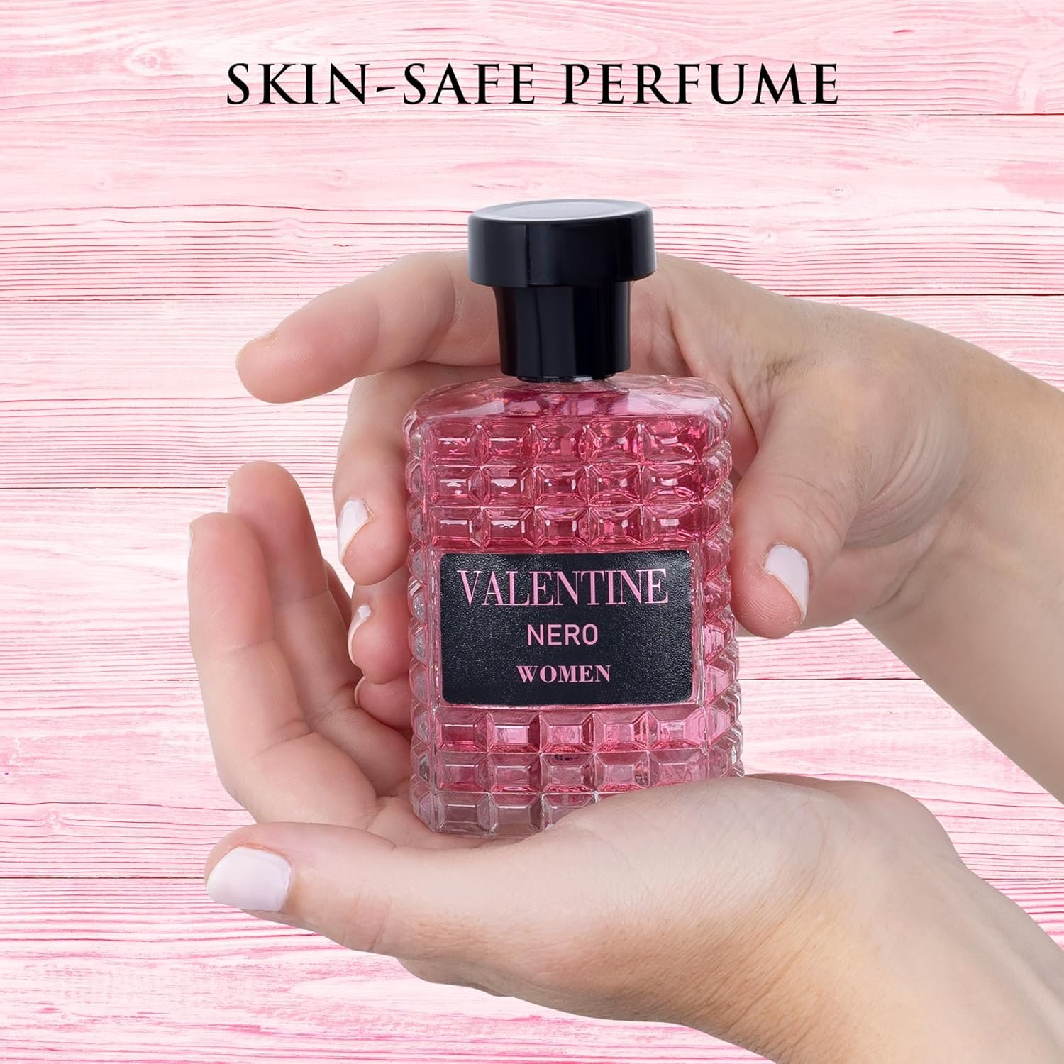 URBAN COLLECTION Valentine for Women Eau De Parfum - Amber Floral Jasmine, Bourbon Vanilla & Woods Oriental-Floral Fragrance with a Modern Twist Elegant 100ml Bottle Packed in Paper Box - Image 6
