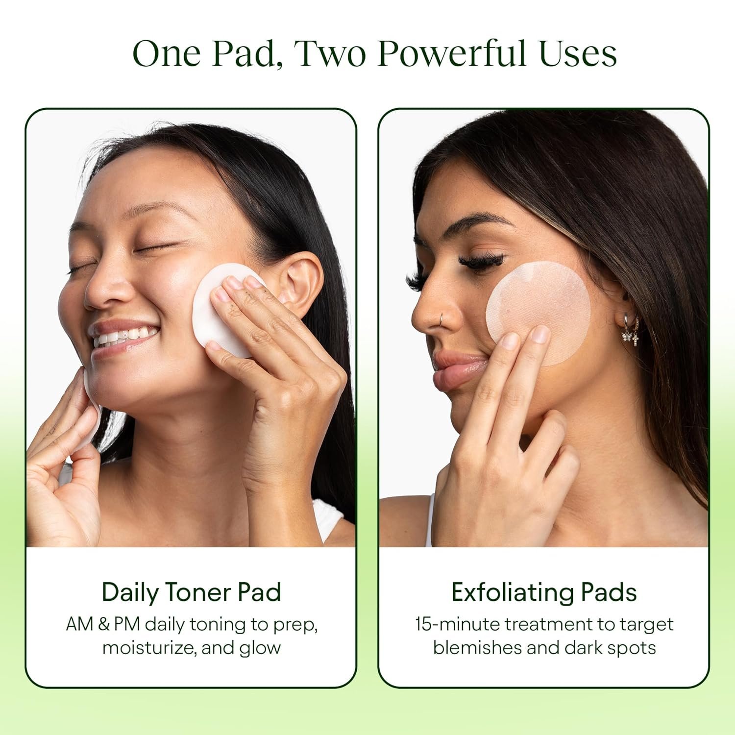 JiYu Toning Polish Pads - Korean Skincare for Dark Spots, Wrinkles & Dull Skin - Hydrating Facial Treatment with Snail Mucin, Niacinamide, Peptides & Centella - 100 Count - Image 5