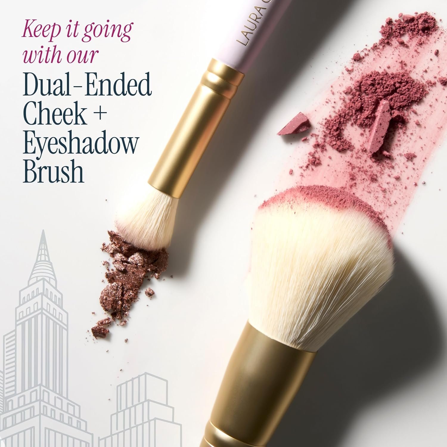 LAURA GELLER NEW YORK Glam On the Go Eyeshadow & Blush Palettes - Each Set Includes Three Palettes - Ready for Gifting - Easy to Use Makeup for Mature Skin - Image 8