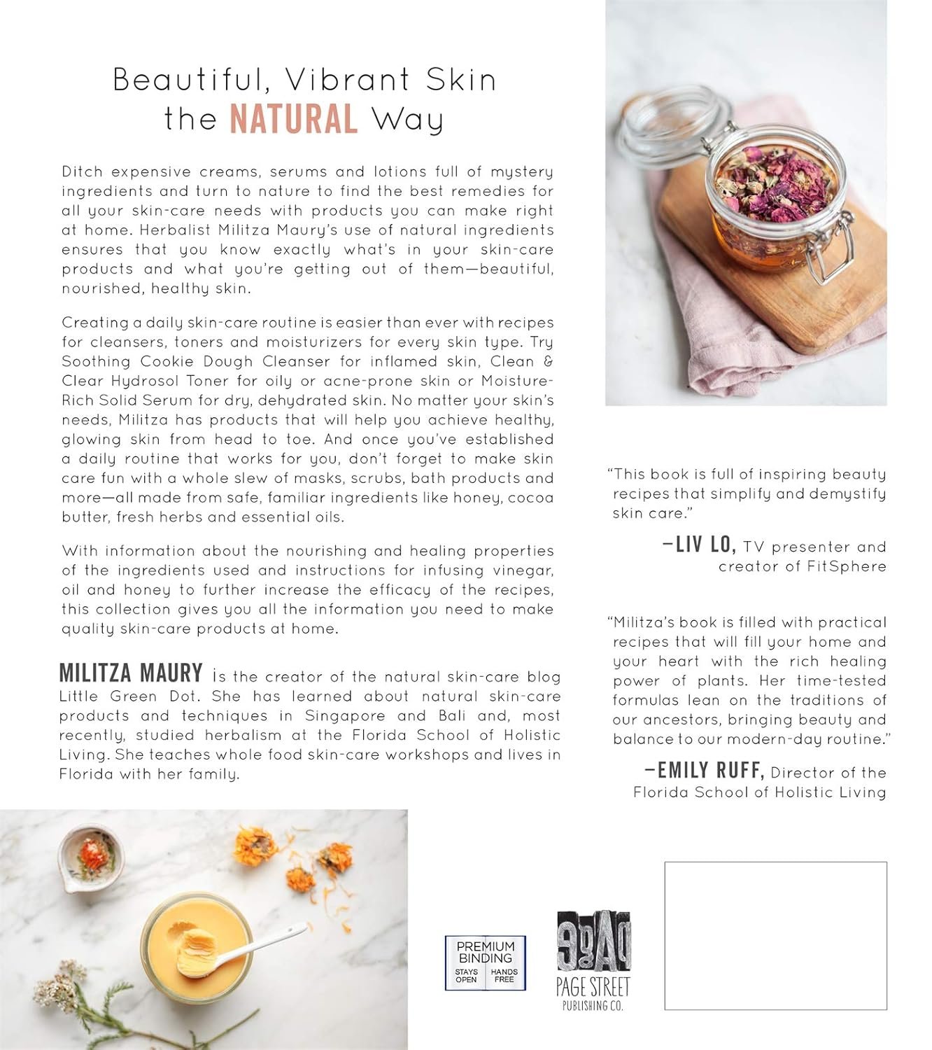 Natural Homemade Skin Care: 60 Cleansers, Toners, Moisturizers and More Made from Whole Food Ingredients - Image 2