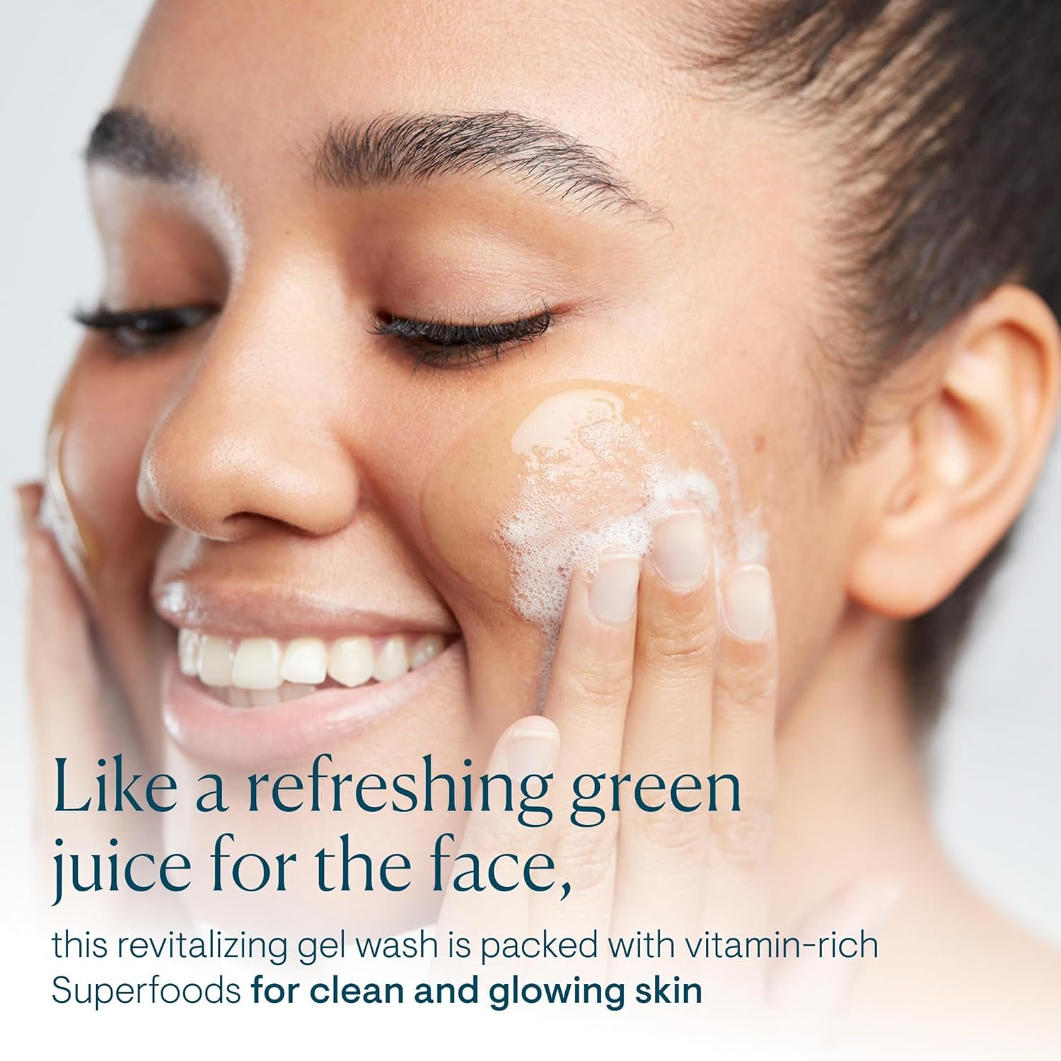 ELEMIS Superfood Facial Wash | Revitalizing Daily Prebiotic Gel Wash Gently Cleanses, Nourishes, and Balances Skin for a Fresh, Glowing Complexion - Image 2